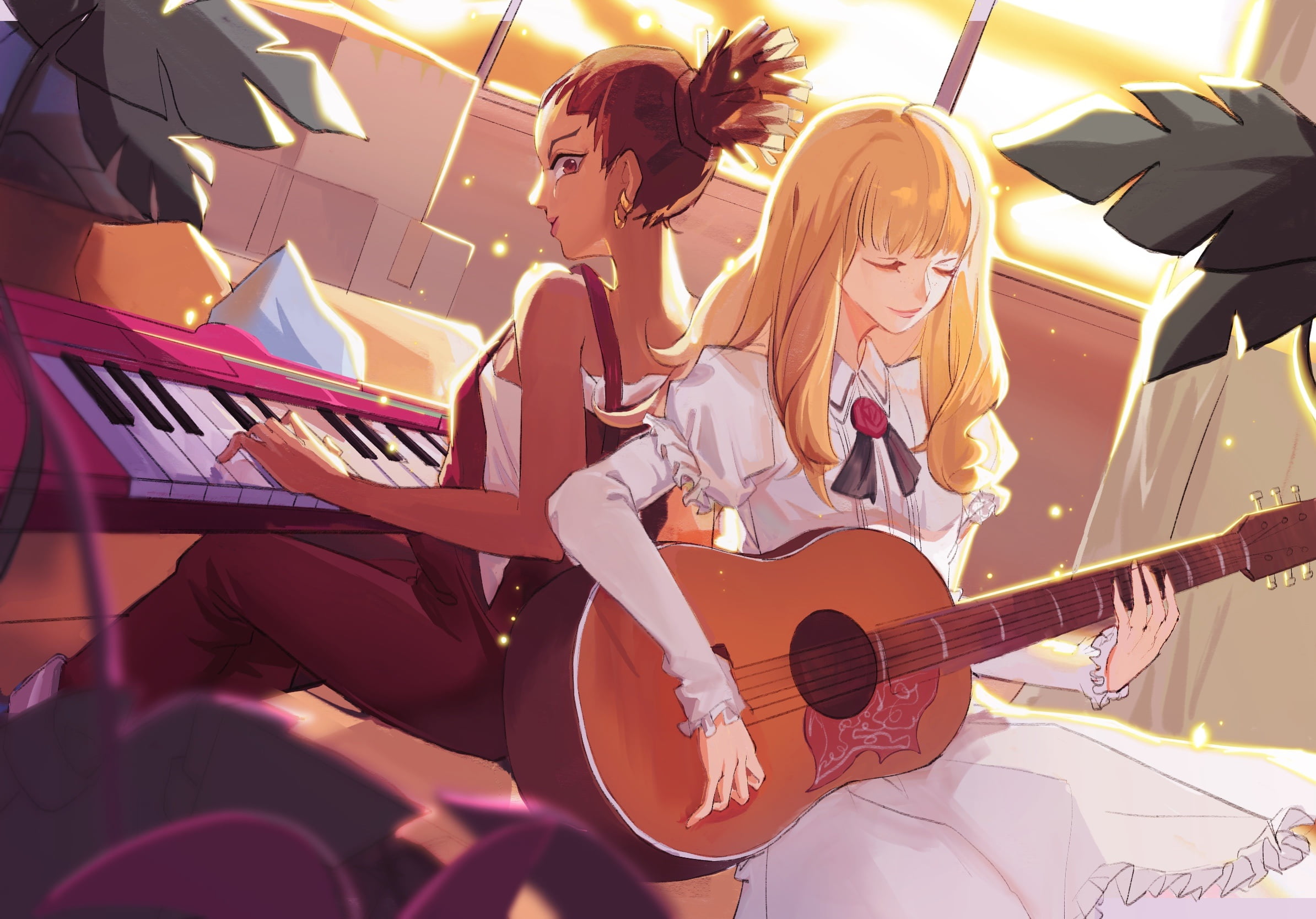 Anime, Carole (Carole and Tuesday), Carole and Tuesday, 1080P, Tuesday (Carole and Tuesday), HD Wallpaper