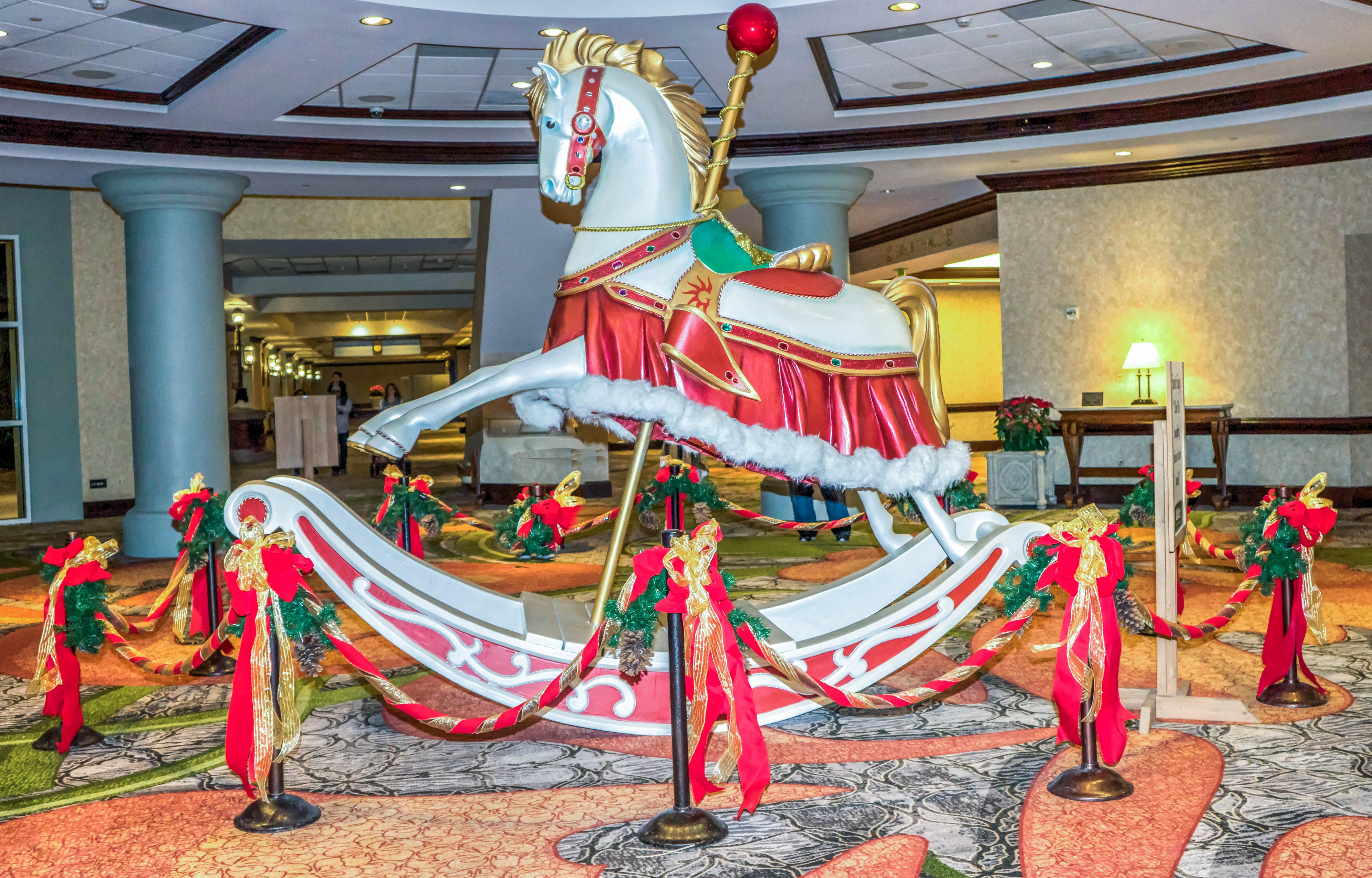 place of worship, belief, representation, tourism, day, no people, gaylord palms, decoration, carousel hotel, bright, architecture, lighting equipment, HD Wallpaper