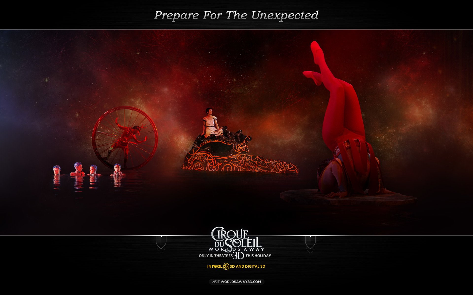 Igor Zaripov, Cirque Du Soleil: Worlds Away, Erica Linz, Cirque Du Soleil, 1080P, Movie, HD Wallpaper