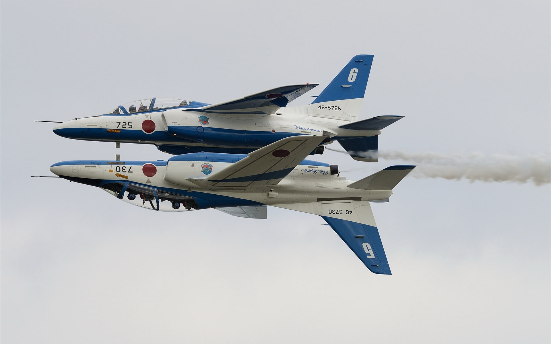 Kawasaki, Impulse, Aerobatic, 1080P, Aircraft, Group, t, Blue, HD Wallpaper