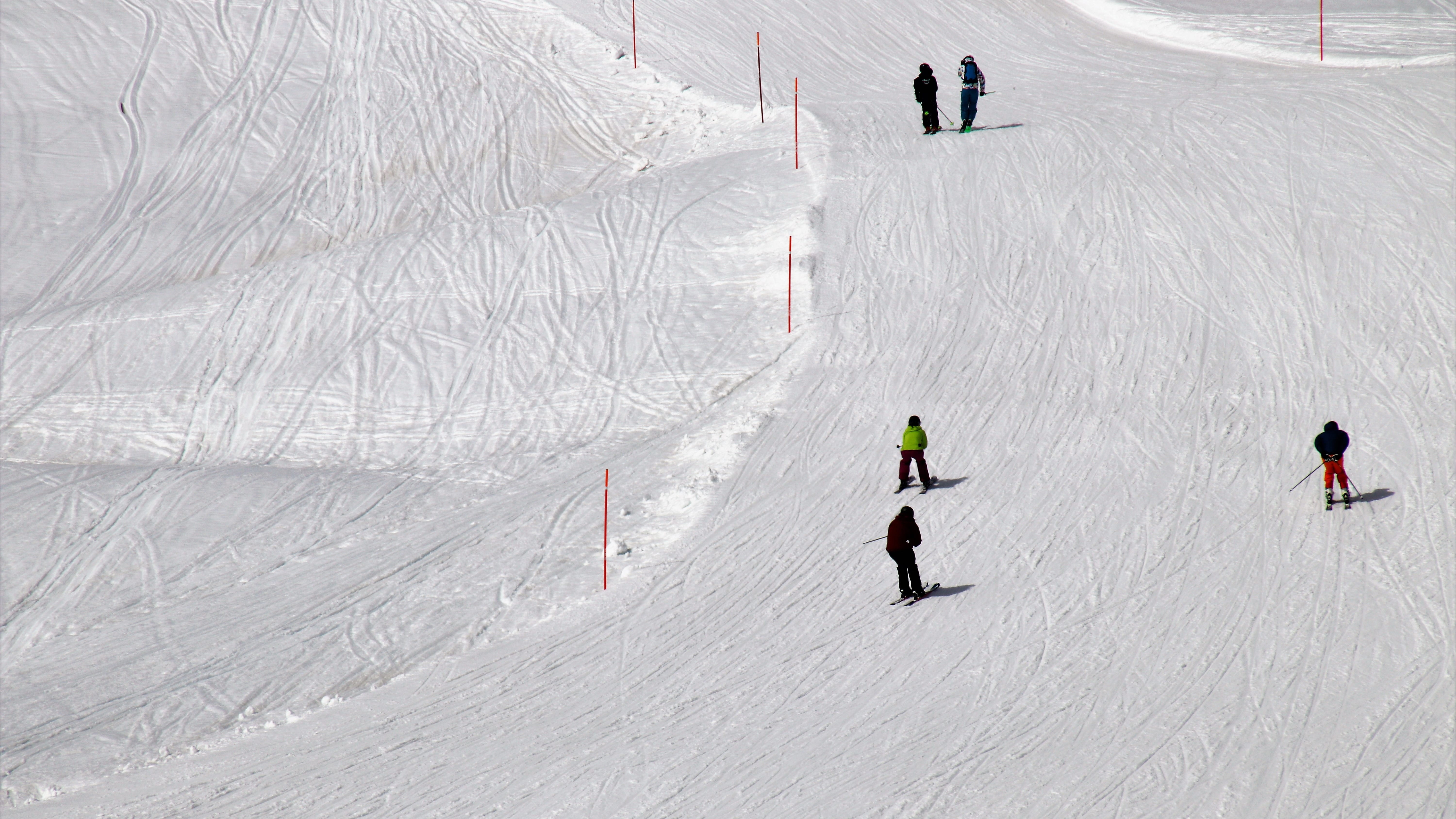 tourism, mountain, frost, field, the height of the, at the court of, skiing, white color, active holidays, snowboard, alpine, extreme sports, nature, panorama, HD Wallpaper
