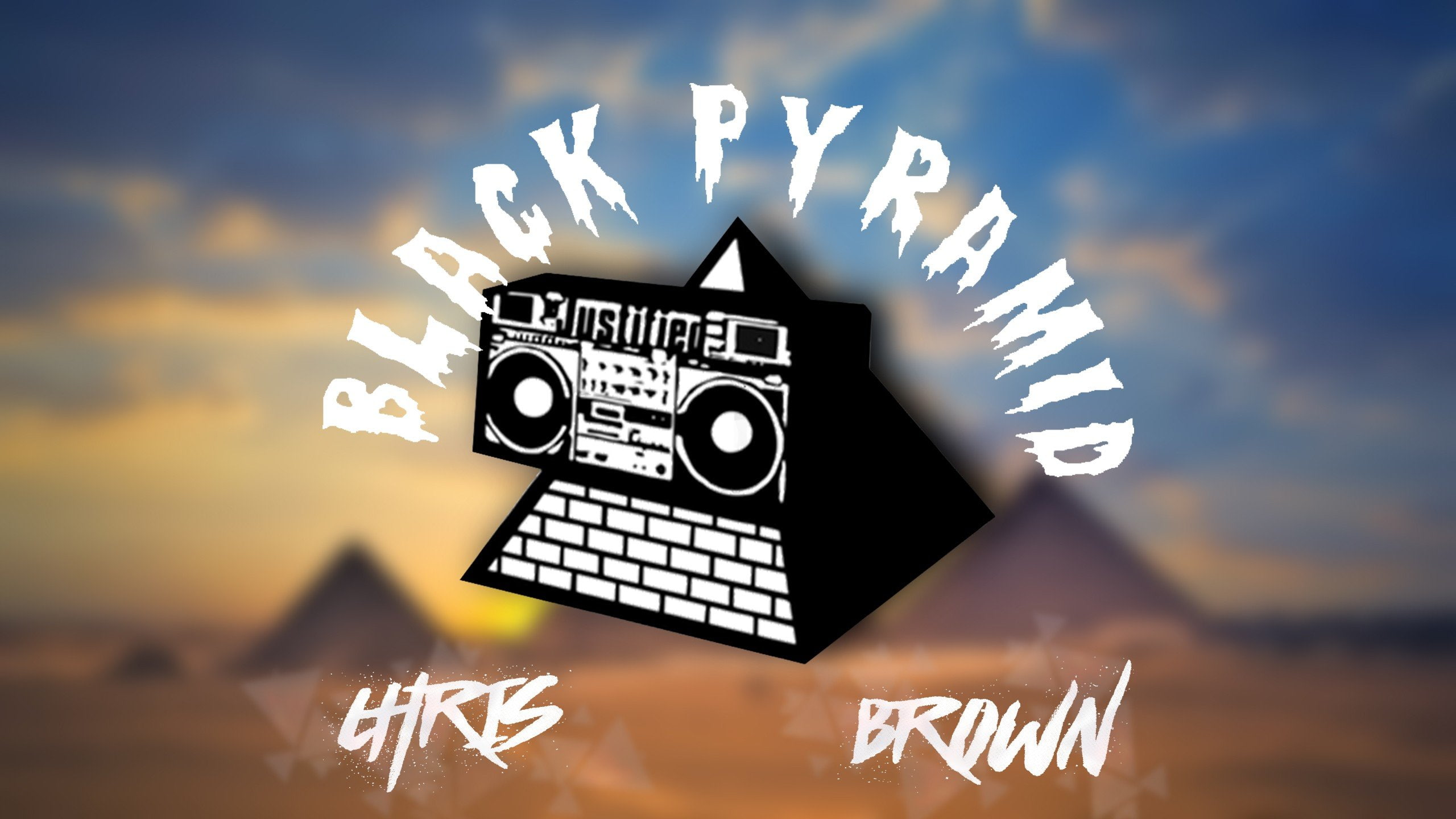 black pyramid, Breezy, Chris brown, 2K, HD Wallpaper