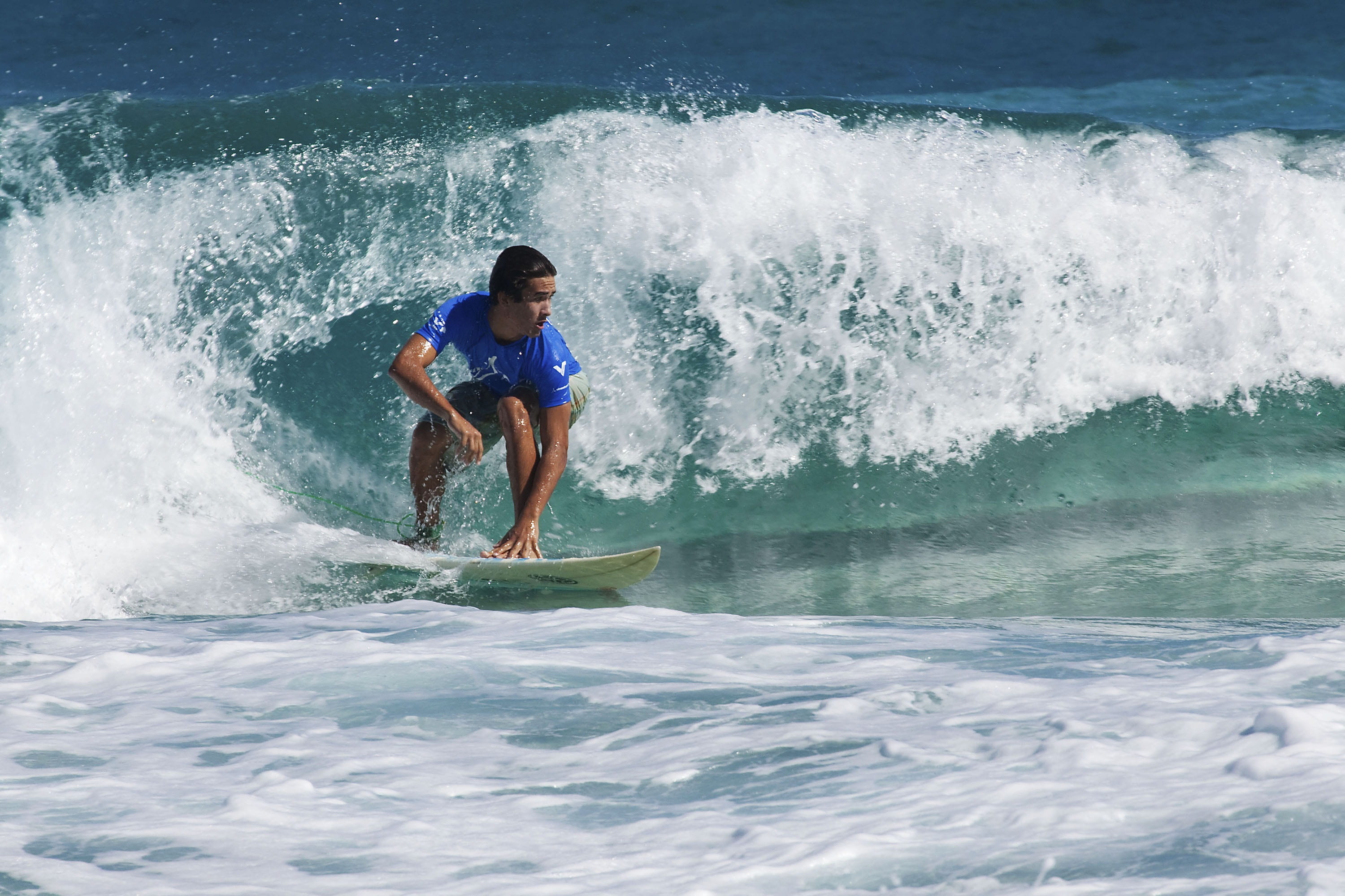 surf, young, power in nature, surfer, real people, foam, sport, day, one person, person, waterfront, beauty in nature, balance, ocean, motion, riding, spray, HD Wallpaper