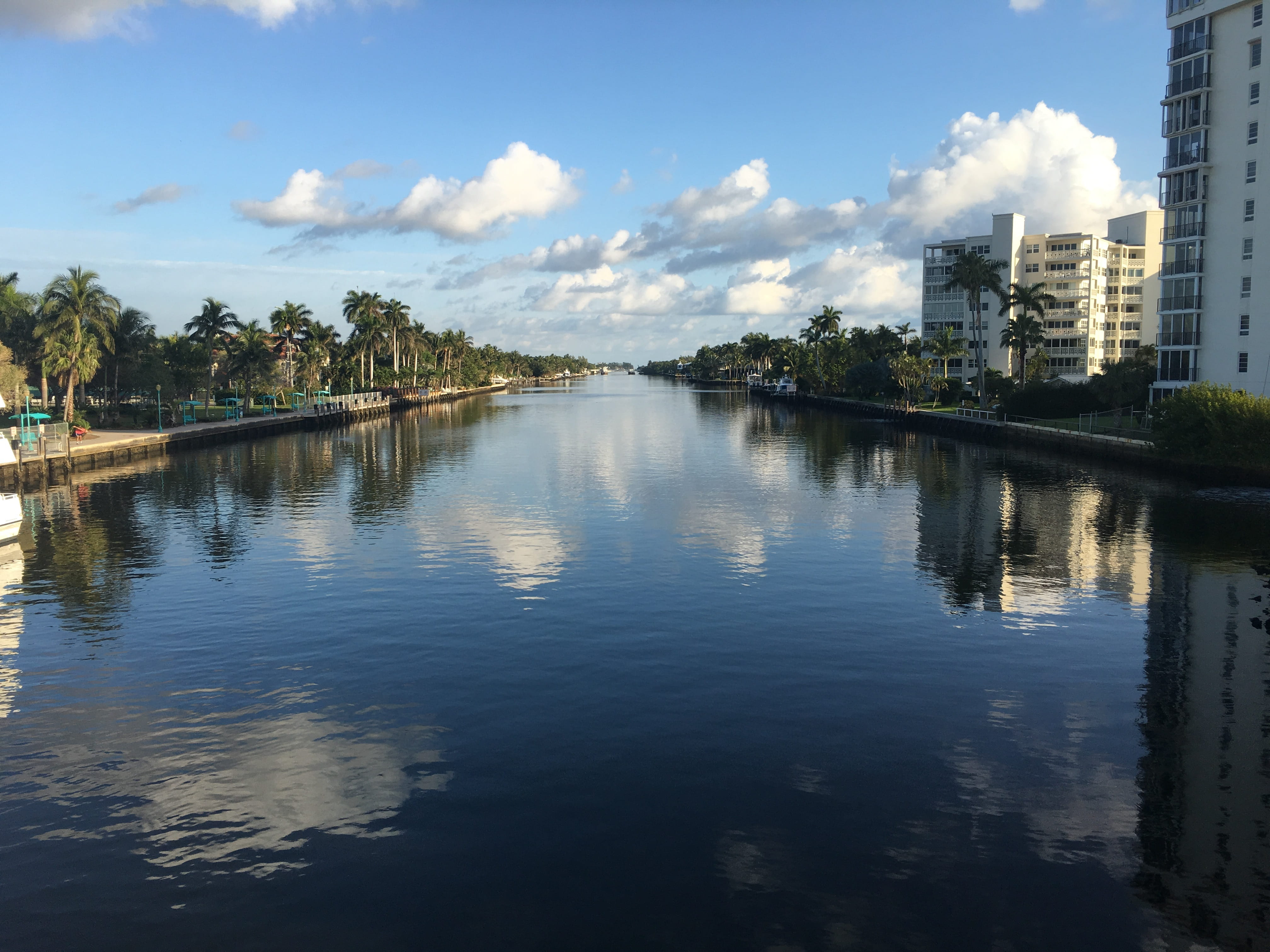 architecture, Waterway, Cloud, beauty in nature, delray beach, plant, nature, built structure, day, tree, reflection, water, no people, intracoastal waterway, HD Wallpaper