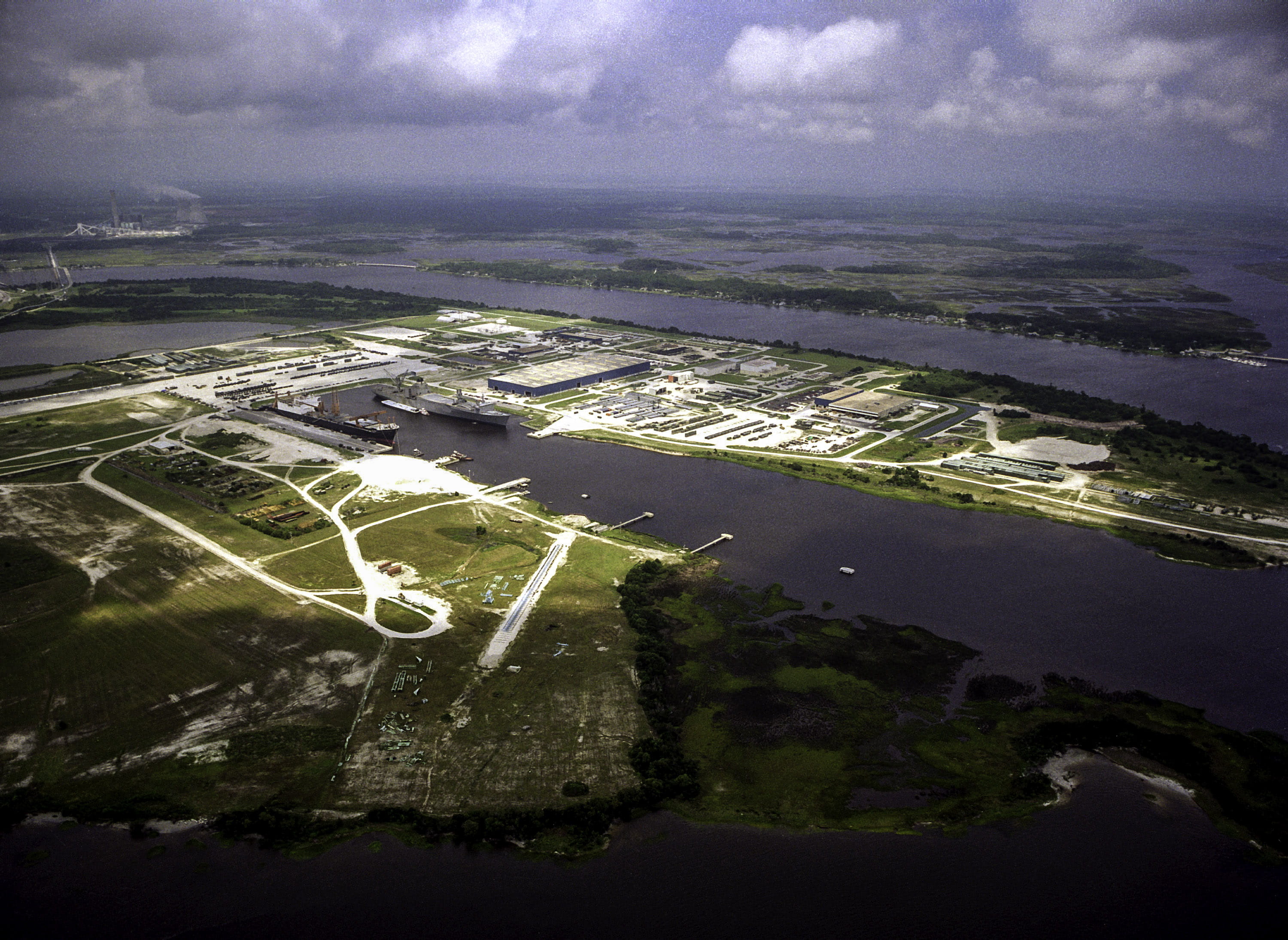 nature, agriculture, aerial View, landscape, scenics - nature, sea, Jacksonville, high angle view, United States, flying, patchwork landscape, Blount Island, HD Wallpaper