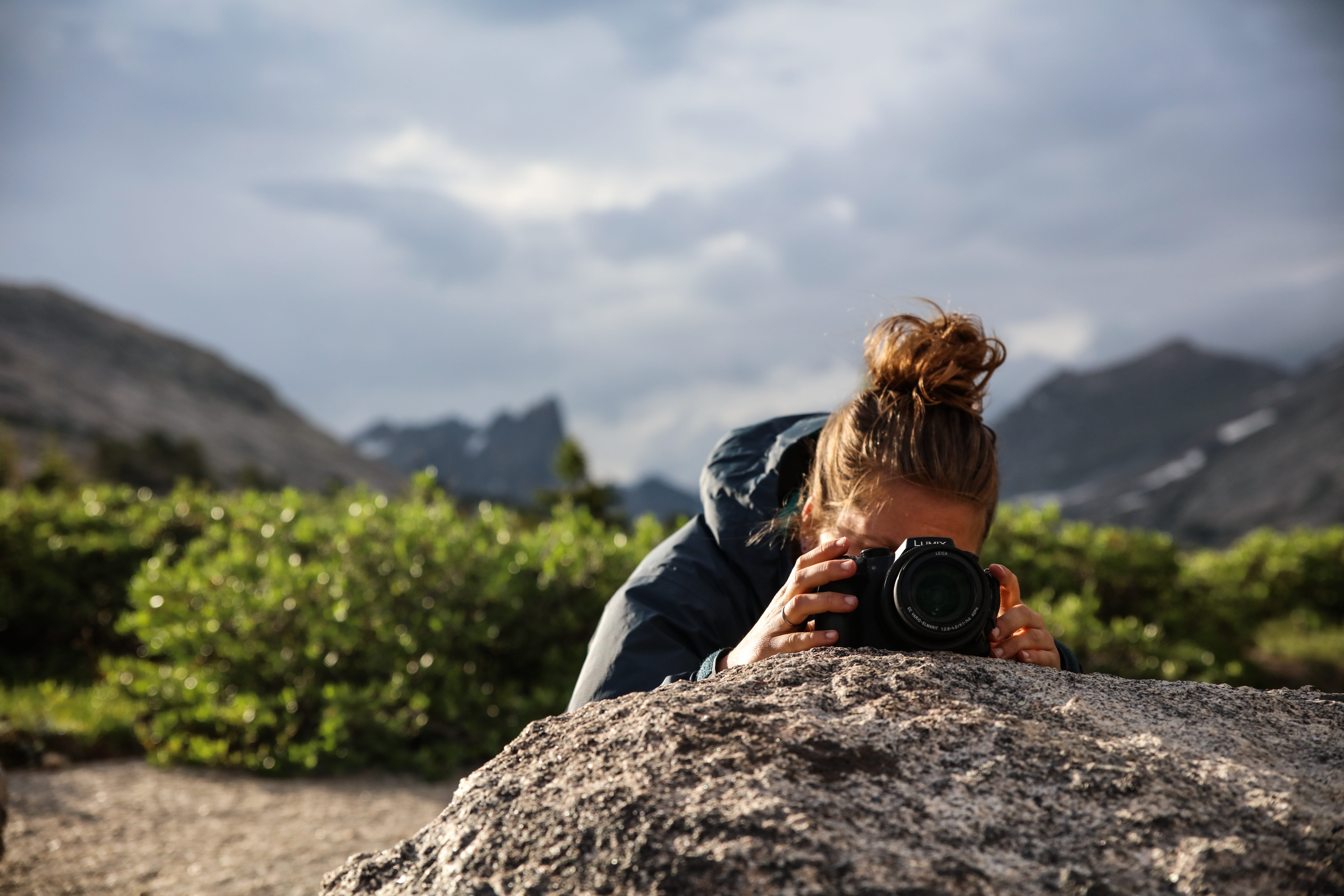 lens, sky, mountain, rock, one person, day, scenics - nature, united states, lifestyles, cirque of the towers, people, mountain range, rear view, 8K, solid, HD Wallpaper