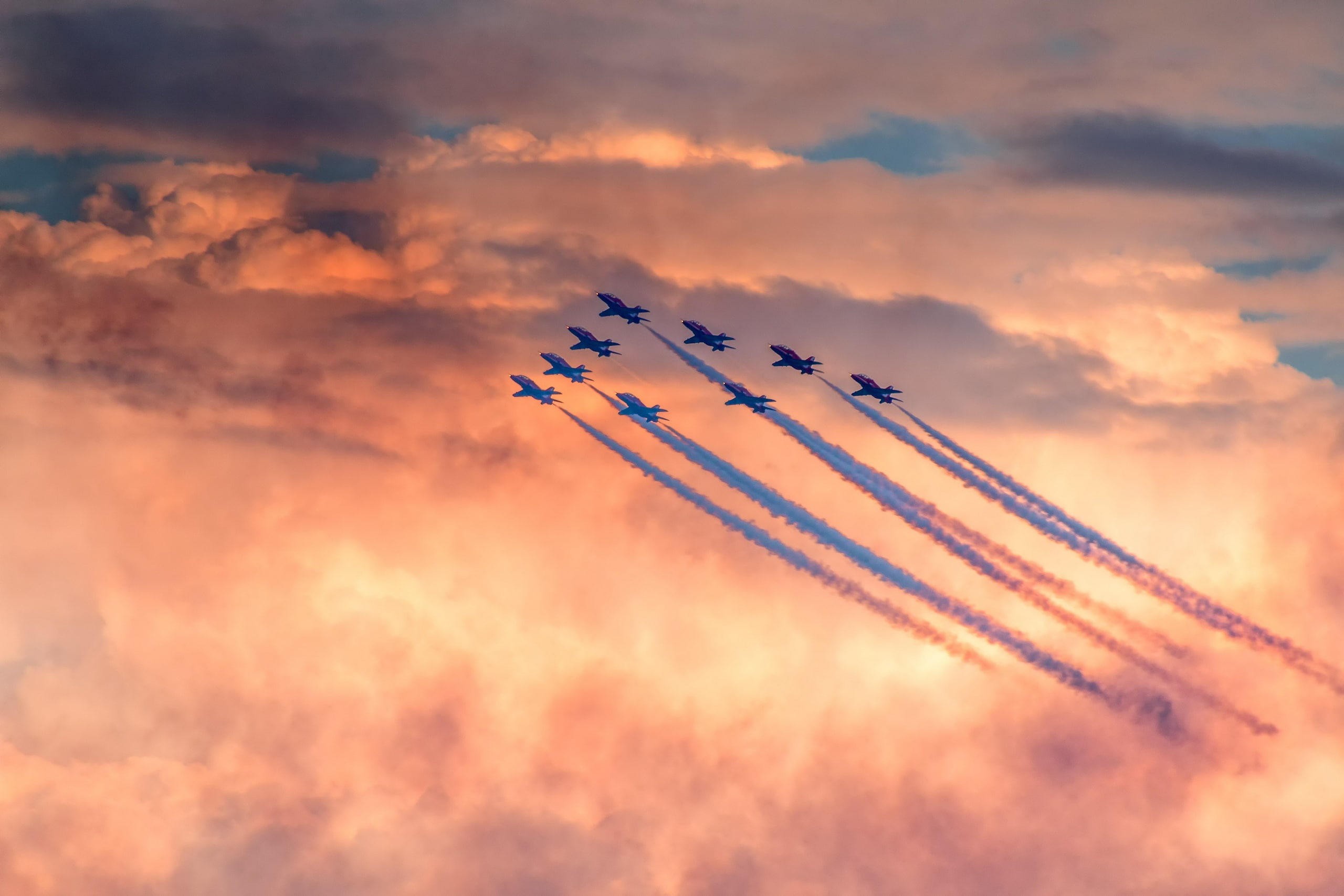 2K, Air show, HD Wallpaper