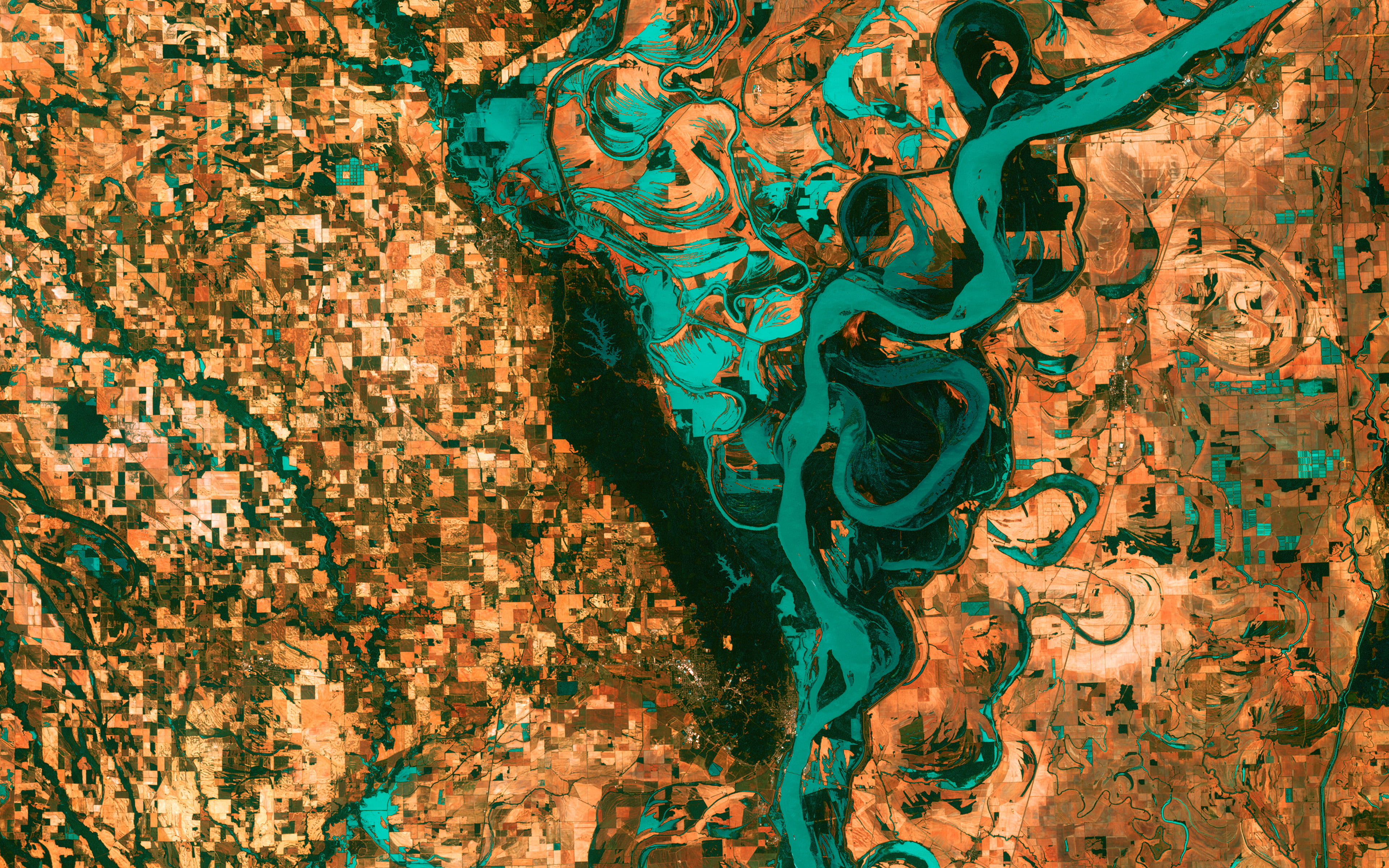 metal, plant, mississippi, illustration, no people, river, art, full frame, abstract, backgrounds, multi colored, 4K, paint, textured, old, pattern, earthview, HD Wallpaper