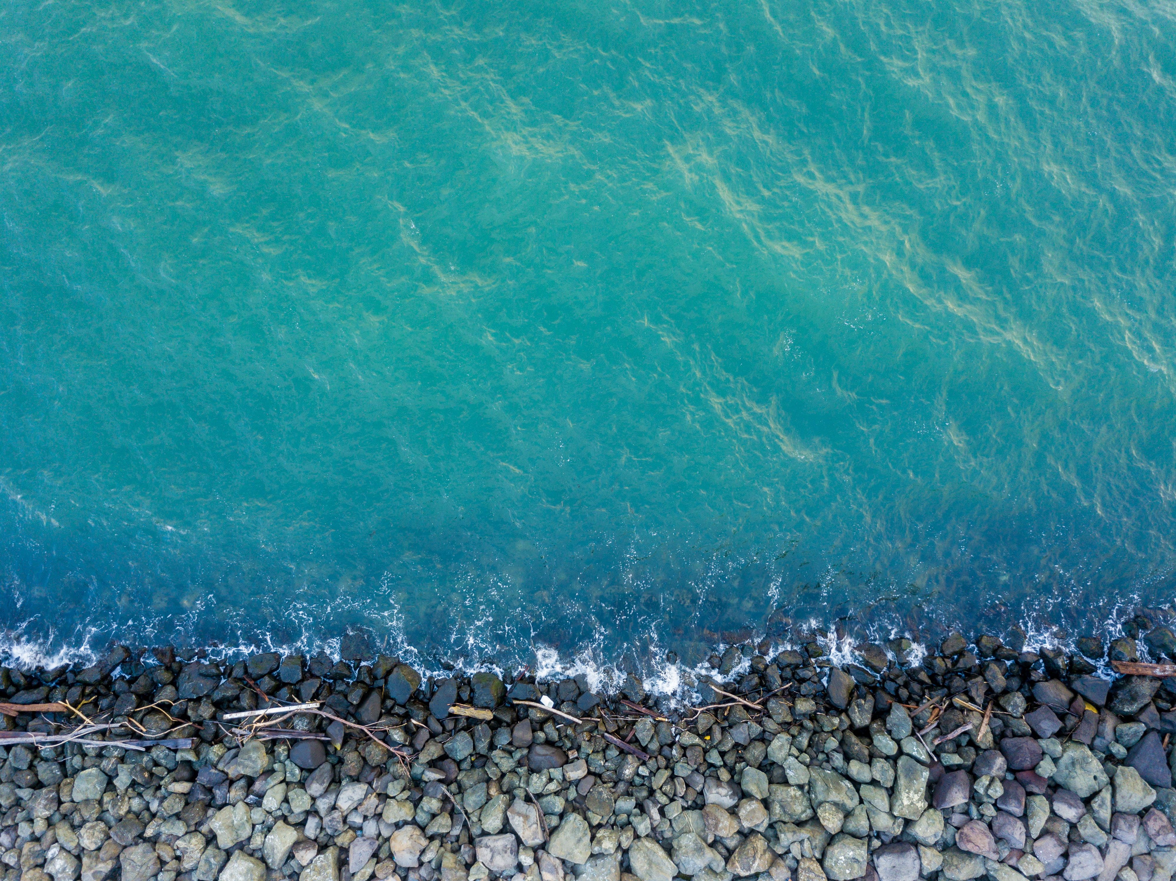  bay area, no people, motion, beach, iphone backgrounds, pebble, united states, rock - object, blue, water, turquoise colored, tranquility, sea, HD Wallpaper