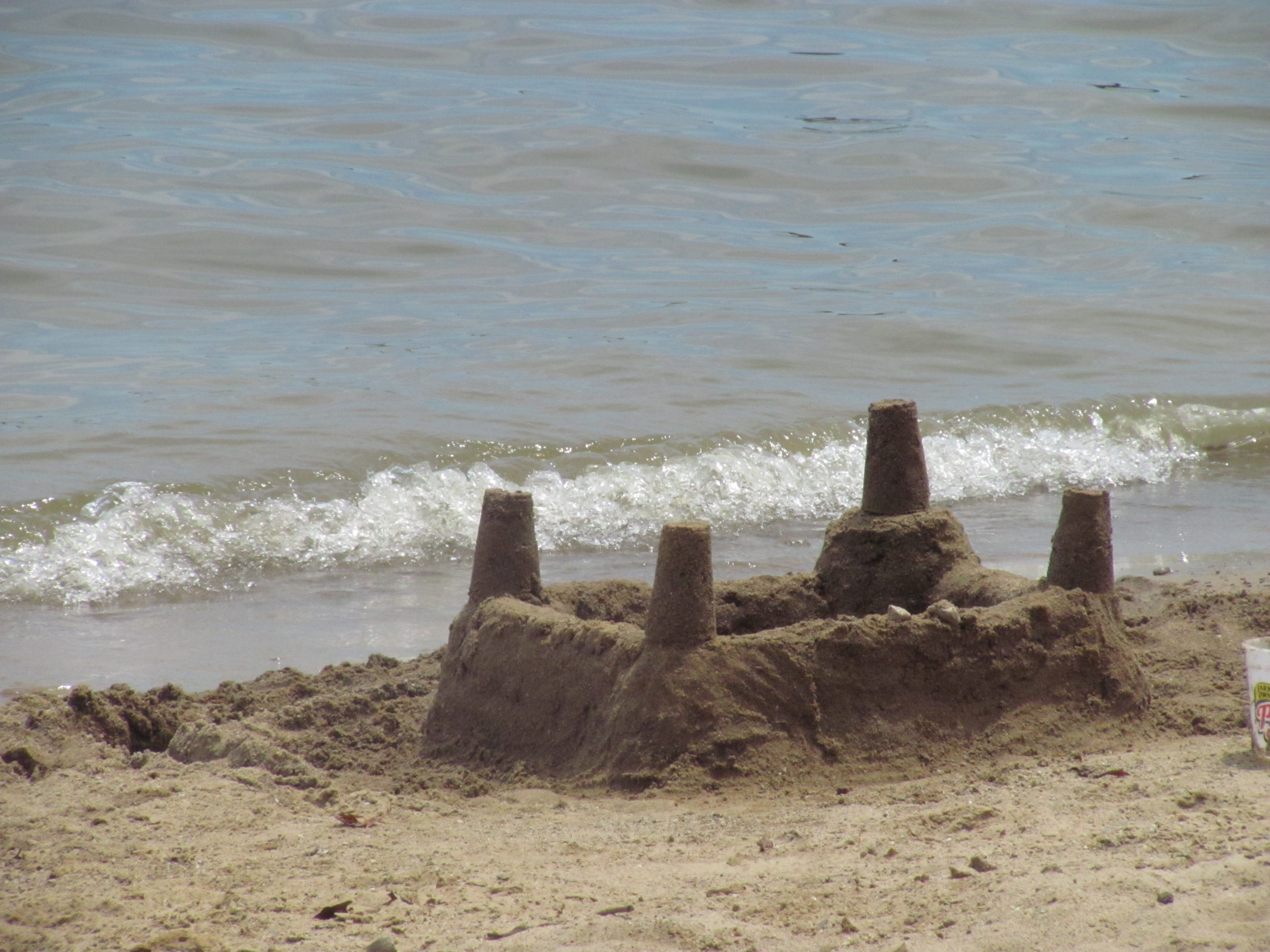sport, wooden post, sandcastle, sunlight, land, nature, sandy, summer, scenics - nature, wake, day, outdoors, beauty in nature, ocean, palace, motion, no people, HD Wallpaper
