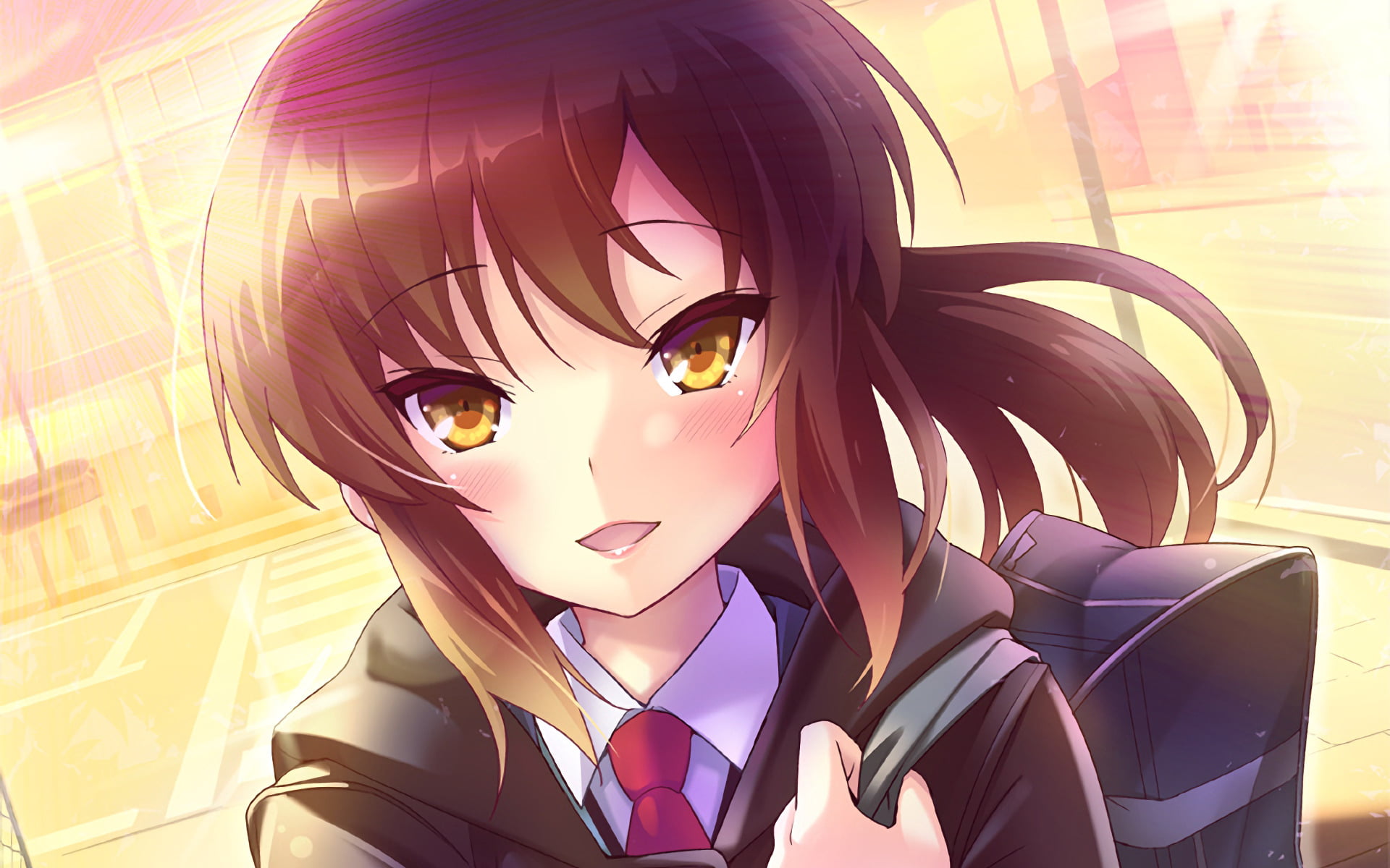 fashion, female likeness, store, window, people, sunlight, indoors, hairstyle, headshot, women, transparent, portrait, young adult, Sakurasou No Pet Na Kanojo, HD Wallpaper