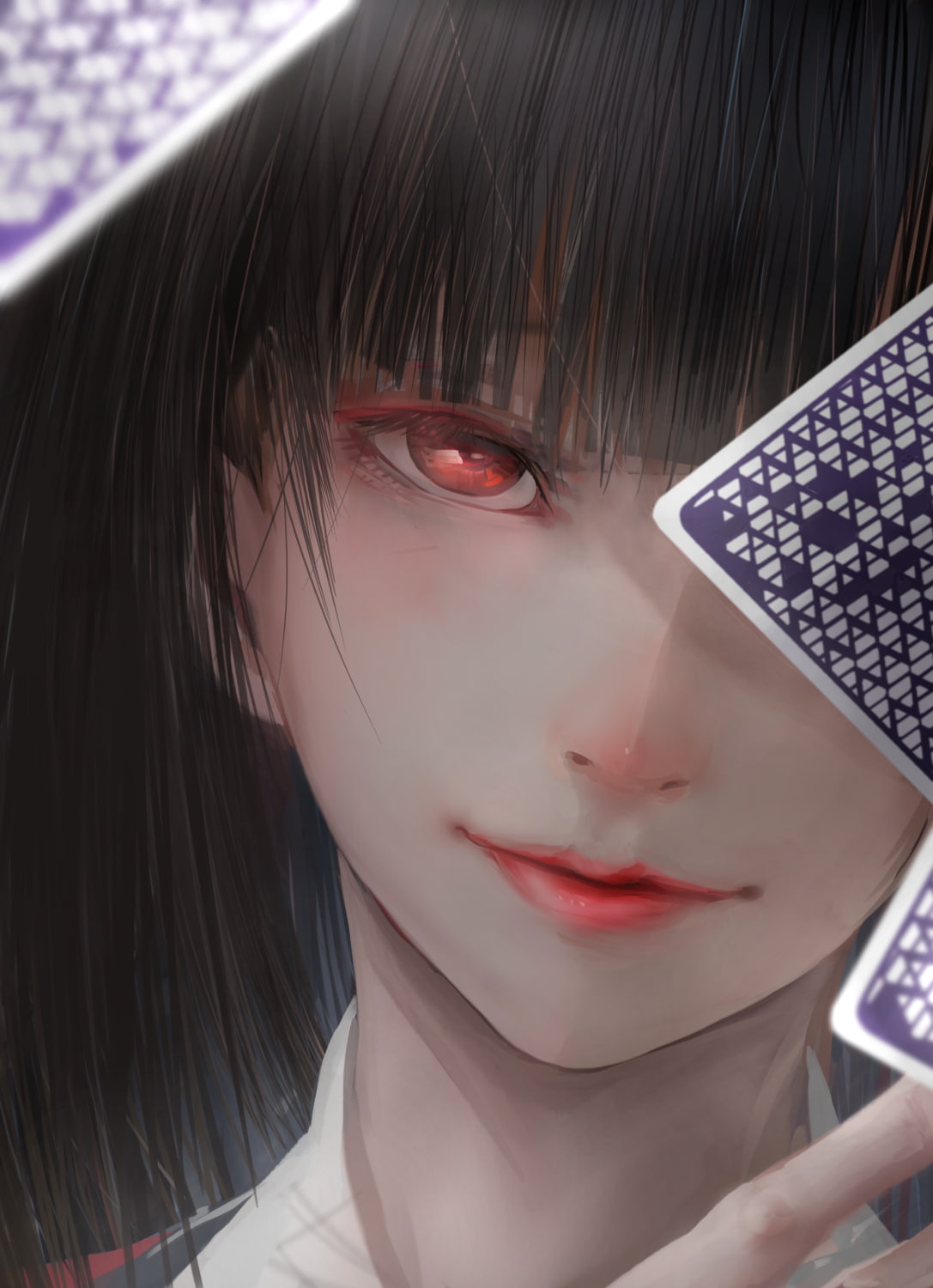 anime girls, 720P, Jabami Yumeko, Kakegurui, Phone HD Wallpaper