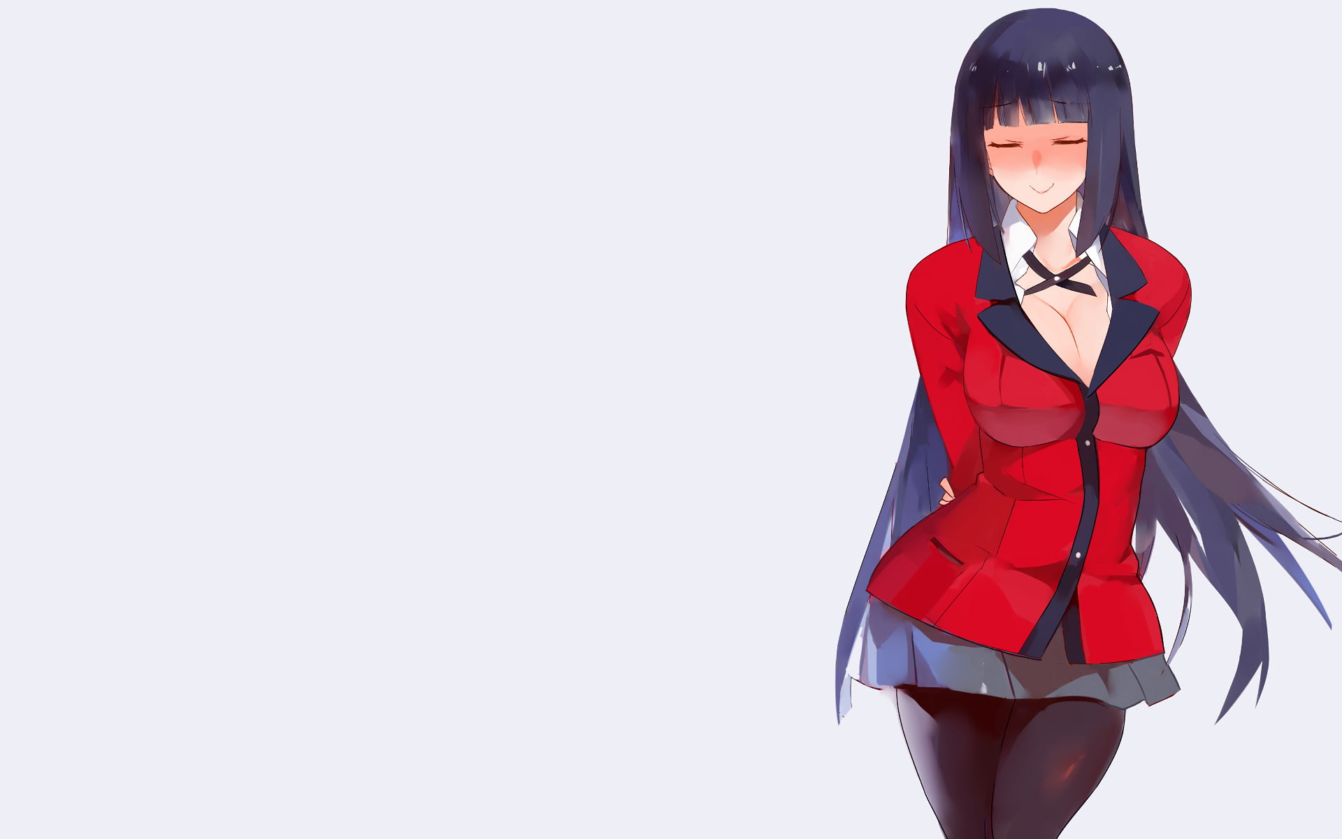 Yumeko Jabami, Anime, 1080P, Kakegurui, HD Wallpaper