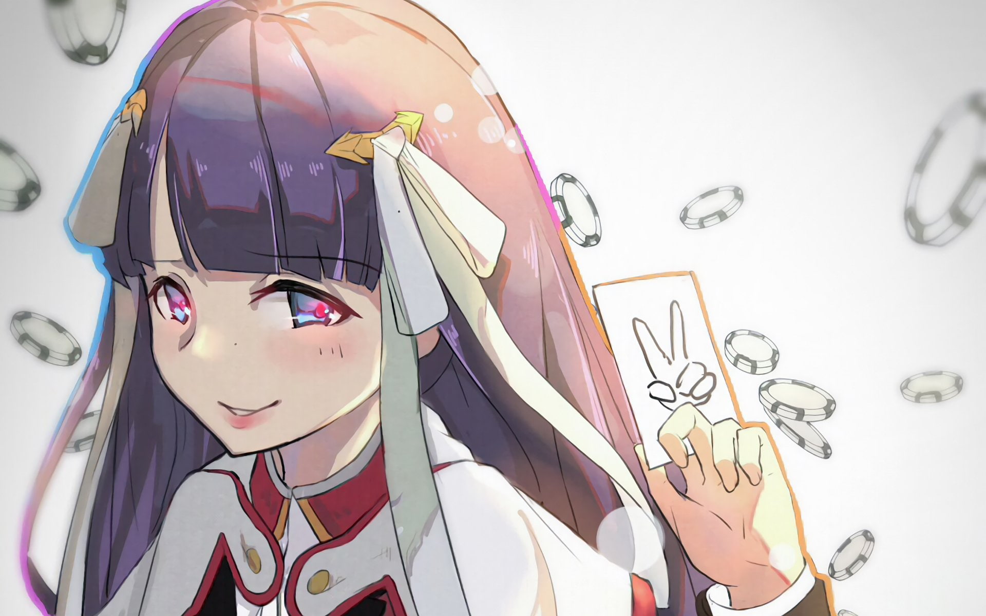 Yumeko Jabami, Kakegurui, Anime, 1080P, HD Wallpaper