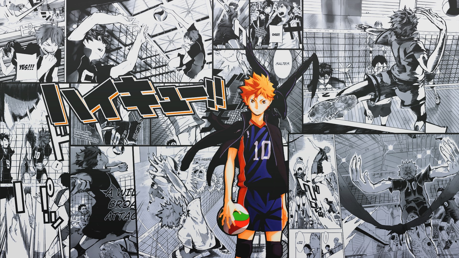 haikyu, 1080P, HD Wallpaper