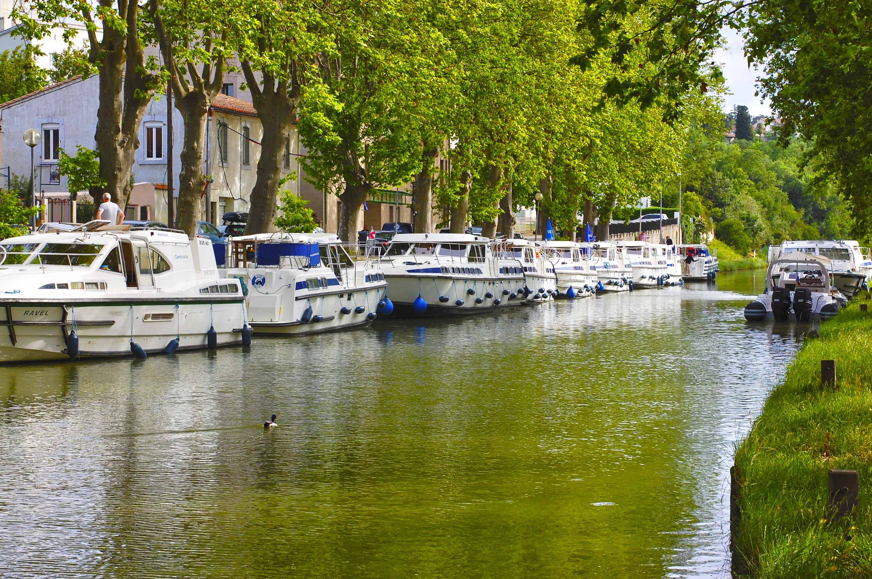 architecture, France, transportation, craft, reflection, city, outdoors, moored, mode of transportation, water, built structure, nature, nautical vessel, HD Wallpaper