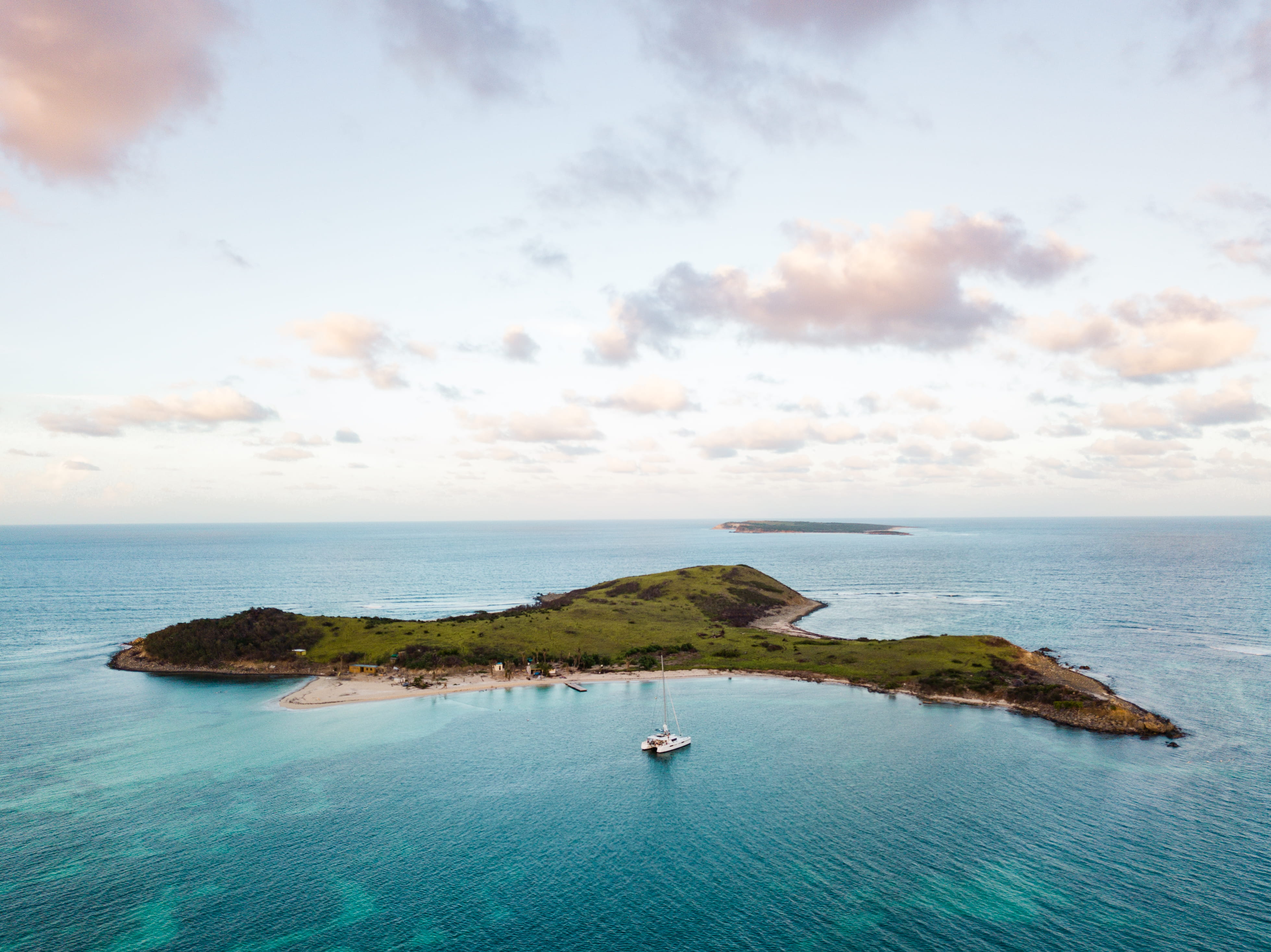 tranquility, sail, sky, water, mood, beauty in nature, idyllic, cloud - sky, friend, chill, sea, tranquil scene, summer, horizon, 4K, turquoise colored, HD Wallpaper
