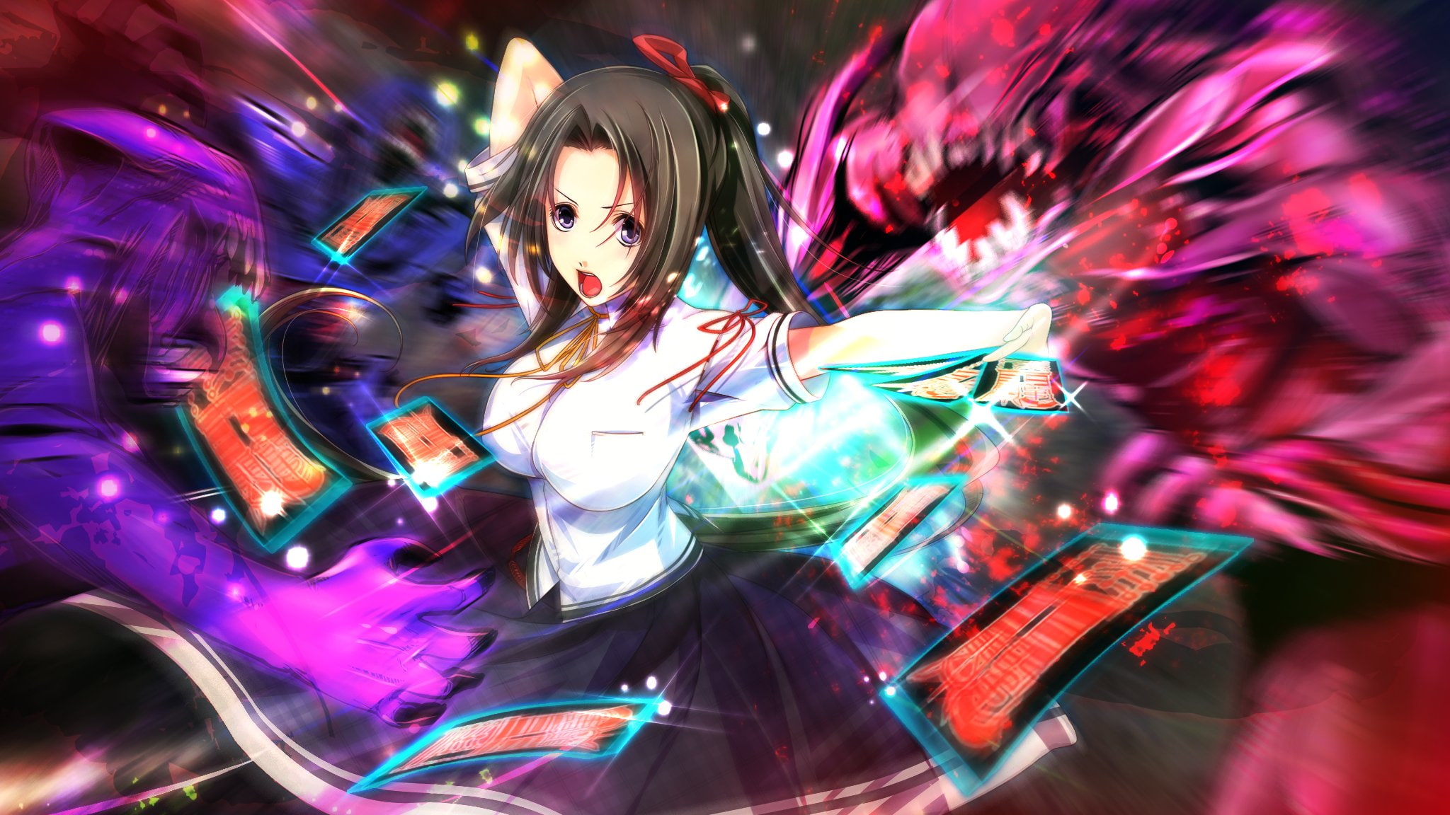 1080P, sougeki, fujiwara, jaeger, mai, higashiguchi, propeller, monster, chuuou, HD Wallpaper