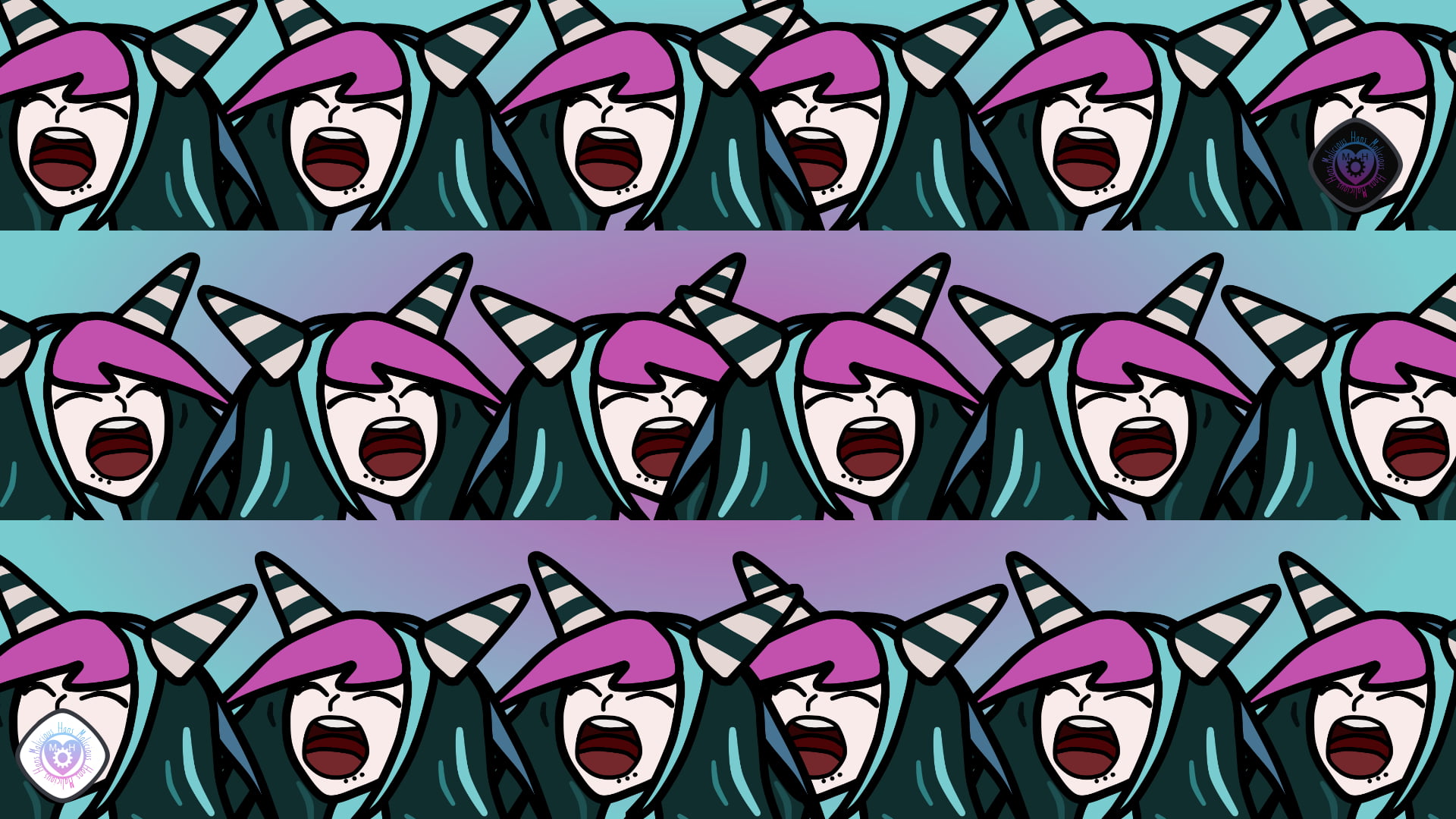 malicioushans, 1080P, colorful, Ibuki Mioda, HD Wallpaper