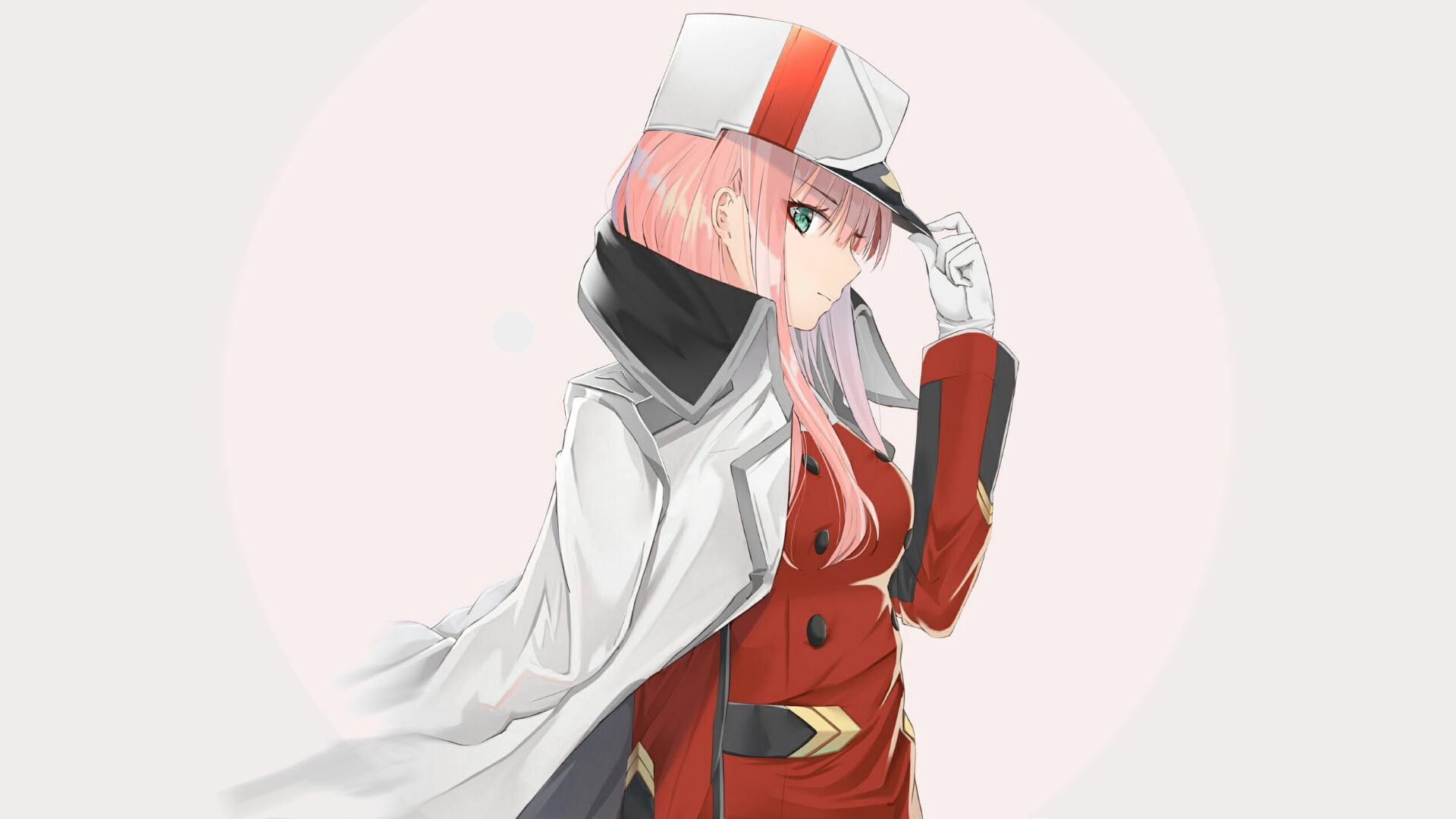 Zero Two (Darling in the FranXX), anime girls, Darling in the FranXX, 1080P, anime, HD Wallpaper