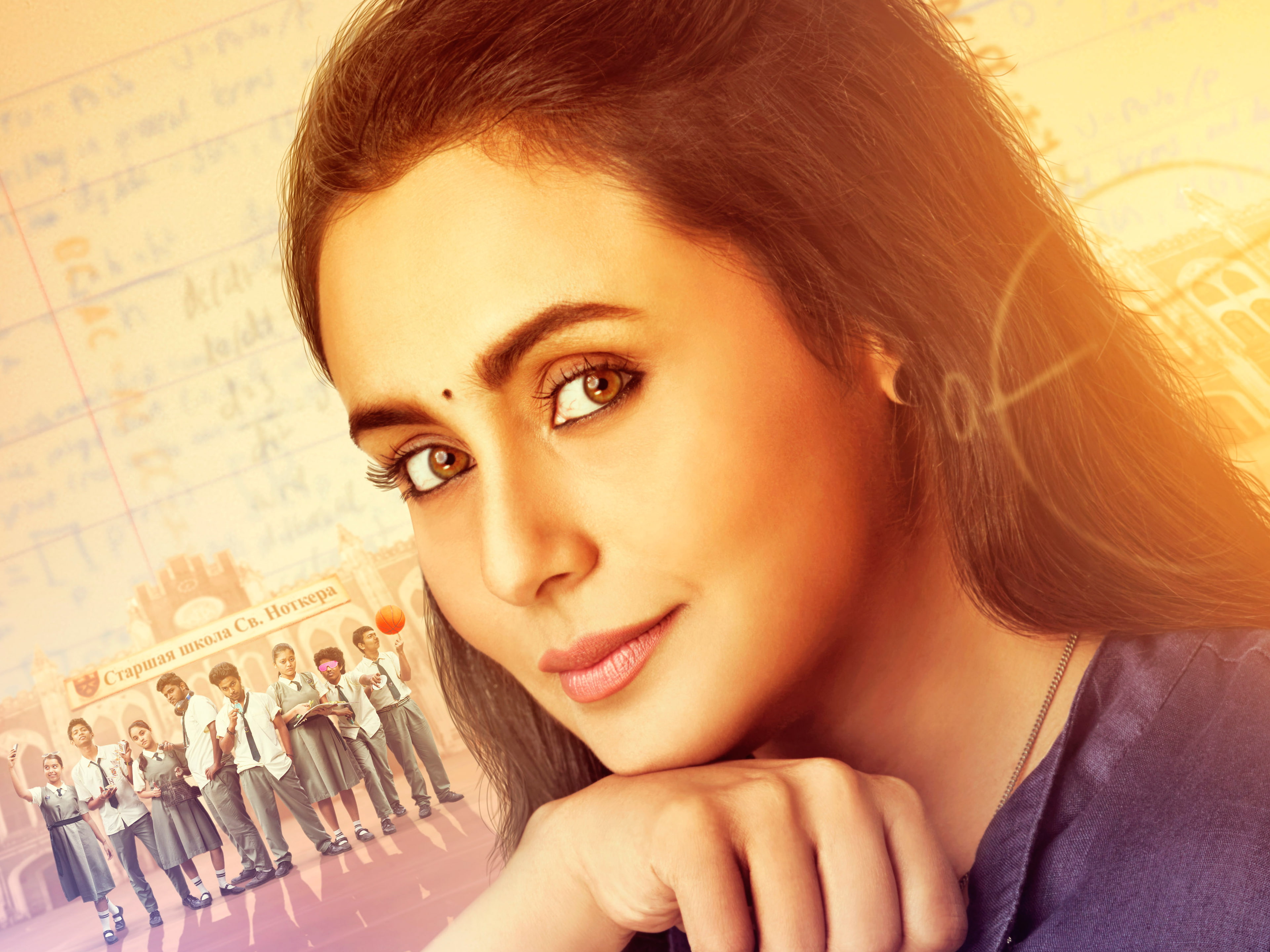 4K, 2018, Rani Mukerji, 4K, Bollywood, Hichki, HD Wallpaper