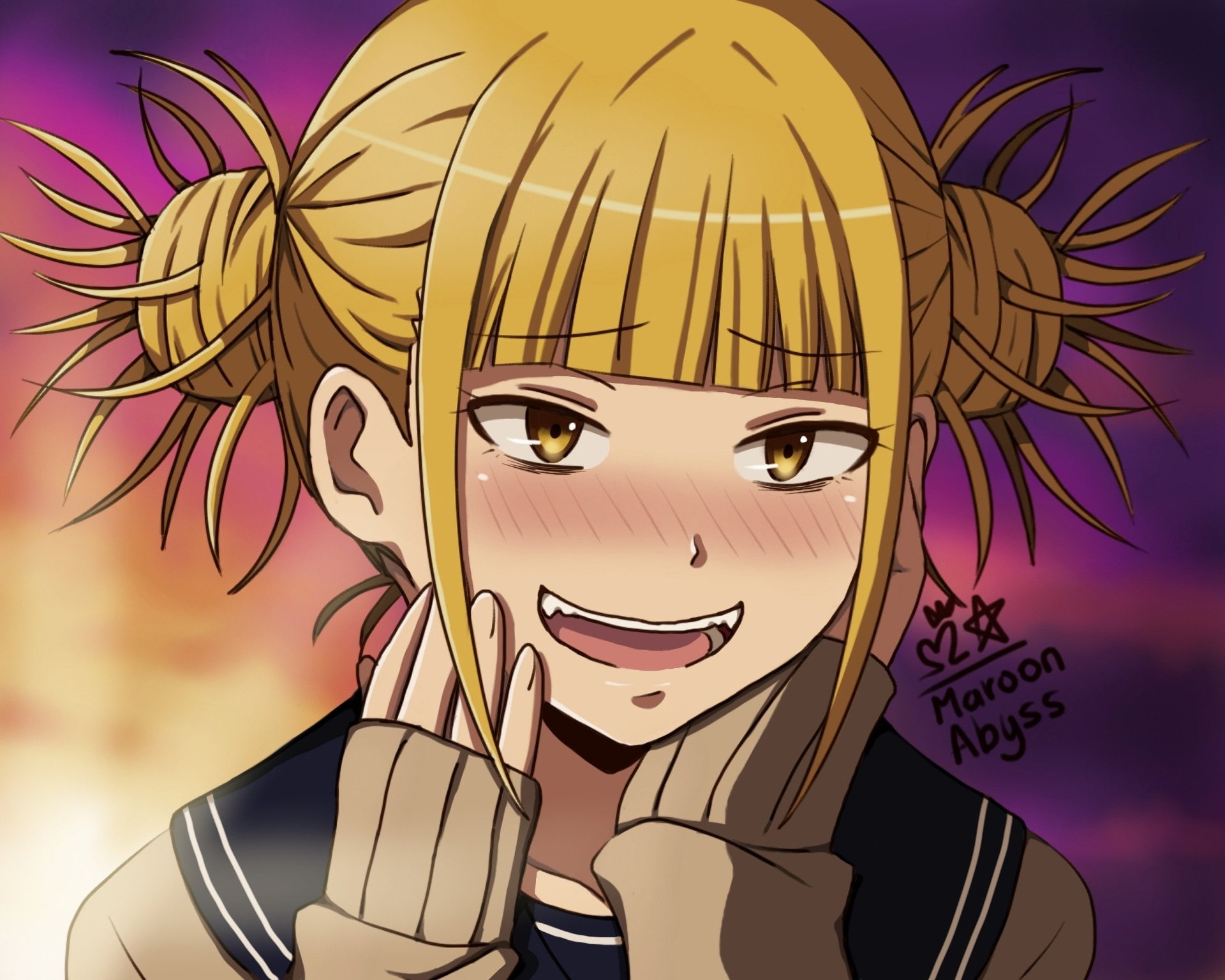 1080P, Himiko Toga, Anime, My Hero Academia, HD Wallpaper