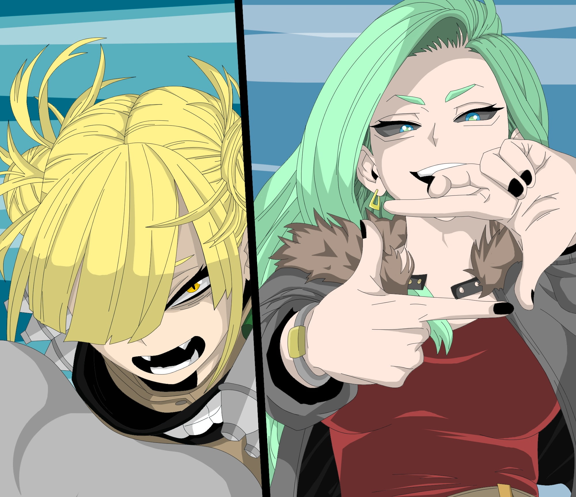Anime, Chitose Kizuki, 1080P, Himiko Toga, My Hero Academia, HD Wallpaper