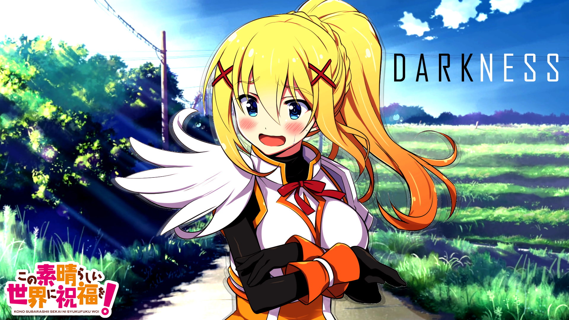 KonoSuba – God’s blessing on this wonderful world!!, Anime, 1080P, KonoSuba, Darkness (KonoSuba), HD Wallpaper