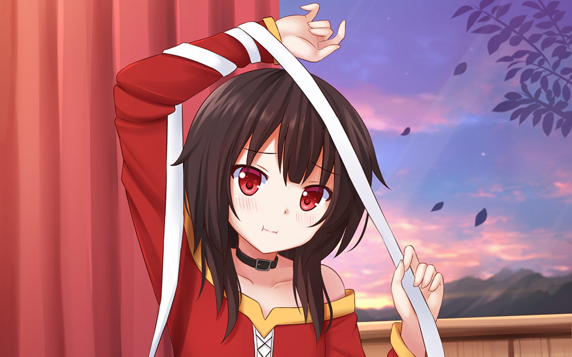 Kono Subarashii Sekai ni Shukufuku wo!, anime, Megumin, 1080P, anime girls, HD Wallpaper