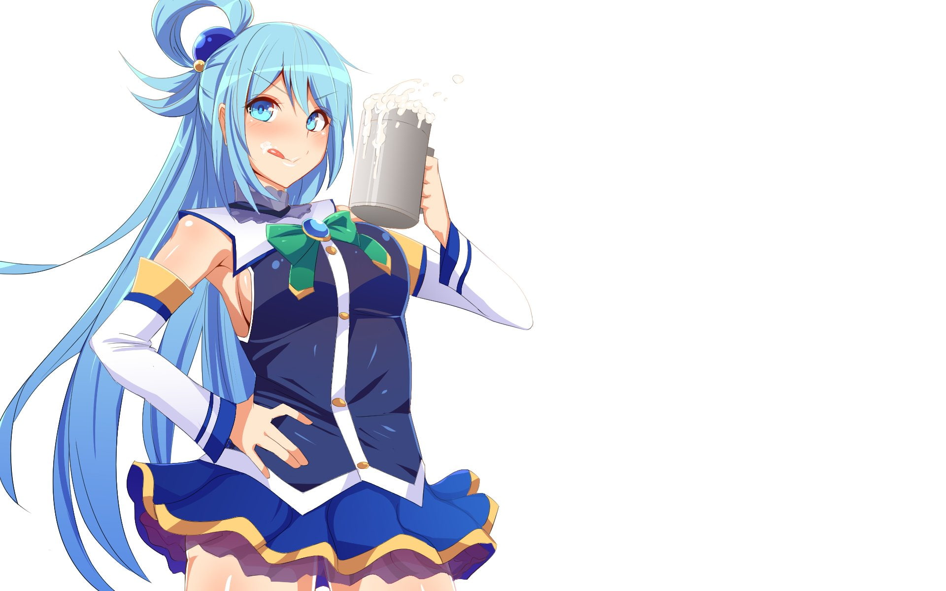 KonoSuba – God’s blessing on this wonderful world!!, Anime, 1080P, KonoSuba, Aqua (KonoSuba), HD Wallpaper