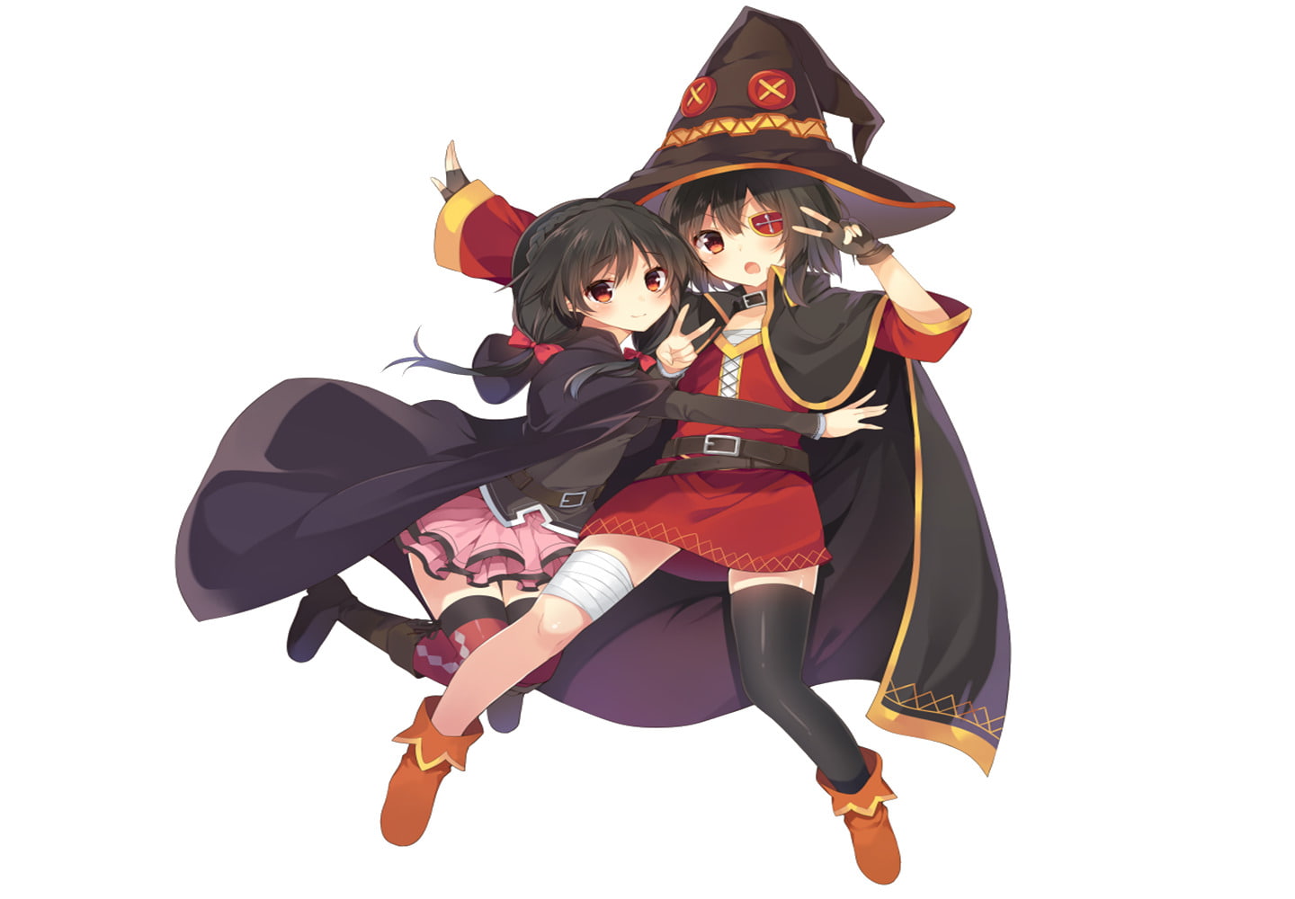 KonoSuba – God’s blessing on this wonderful world!!, Megumin (KonoSuba), 720P, Yunyun (KonoSuba), Anime, HD Wallpaper