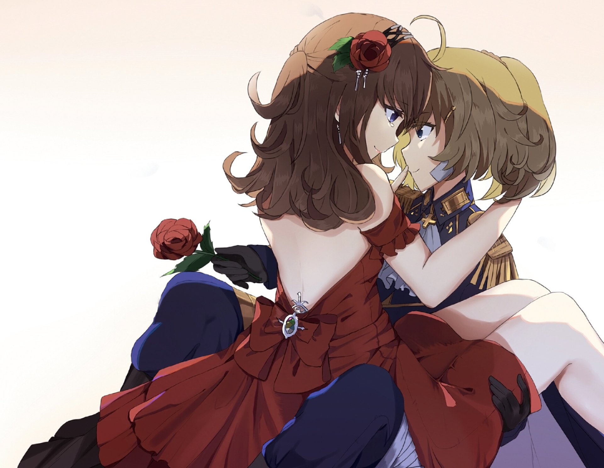 Viktoriya Ivanovna Serebryakov, Youjo Senki, Anime, Tanya Degurechaff, 1080P, HD Wallpaper