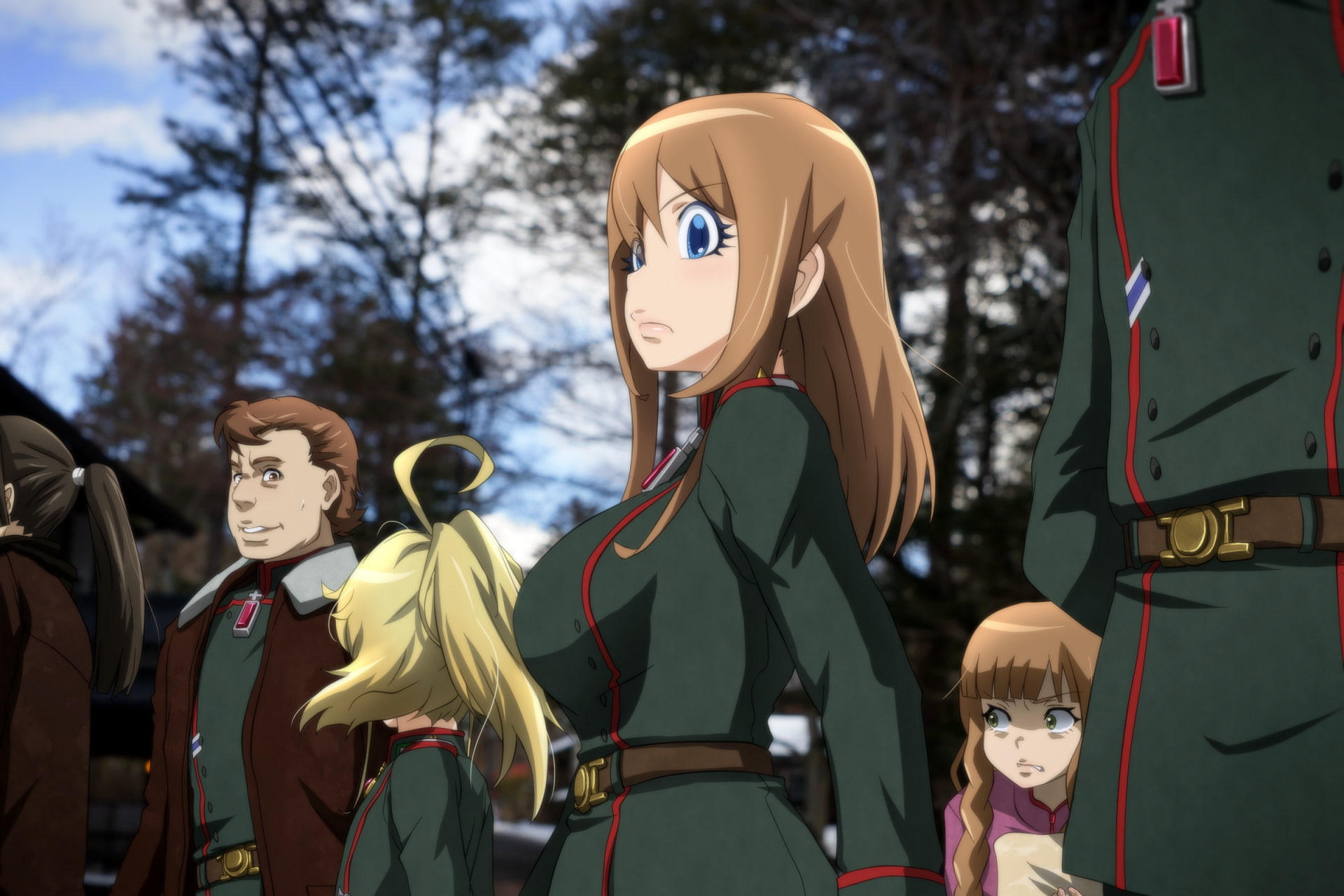 Tanya Degurechaff, Anime, Youjo Senki, 1080P, Viktoriya Ivanovna Serebryakov, HD Wallpaper