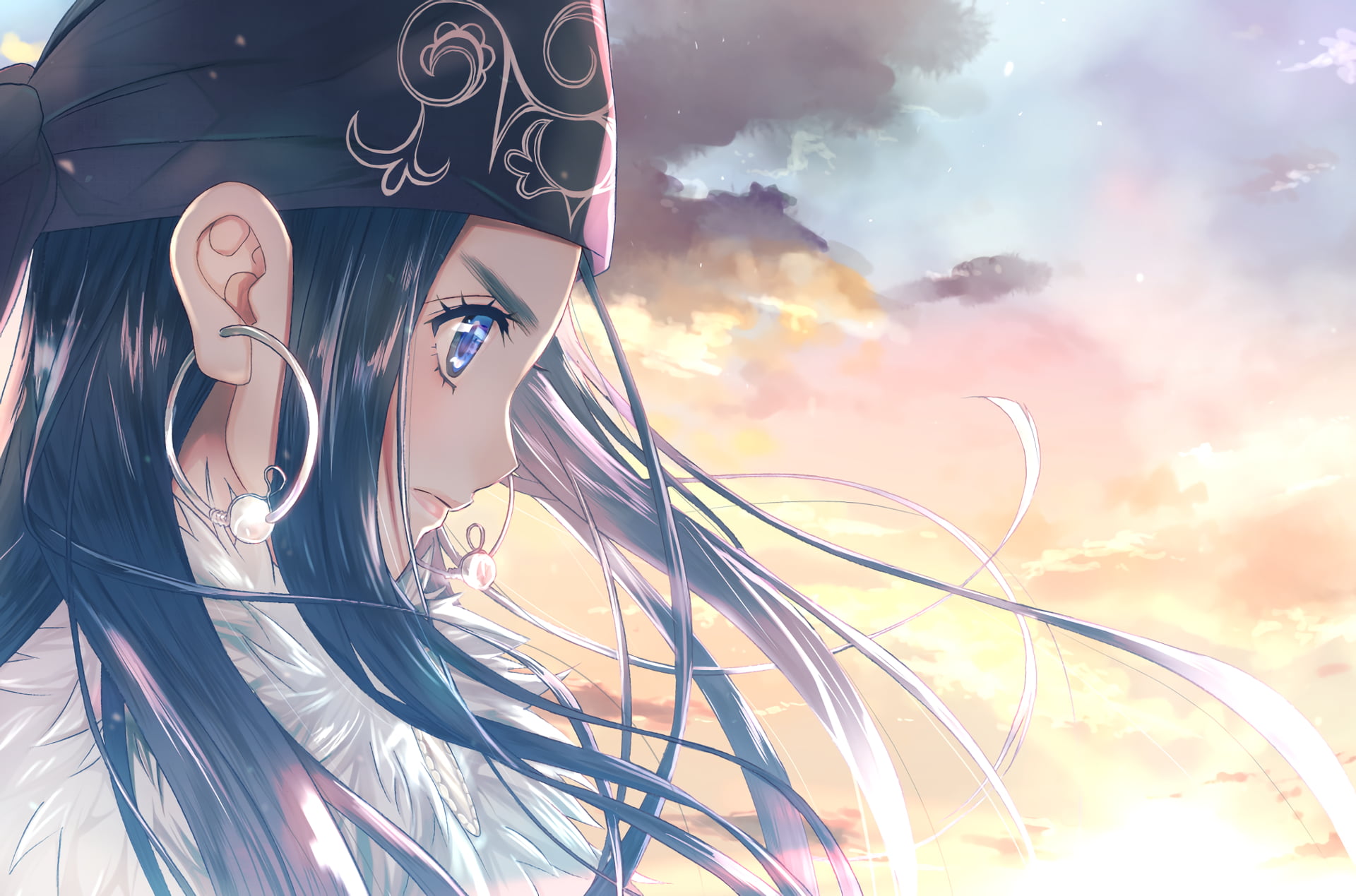 Golden Kamuy, Asirpa (Golden Kamuy), 1080P, Anime, HD Wallpaper