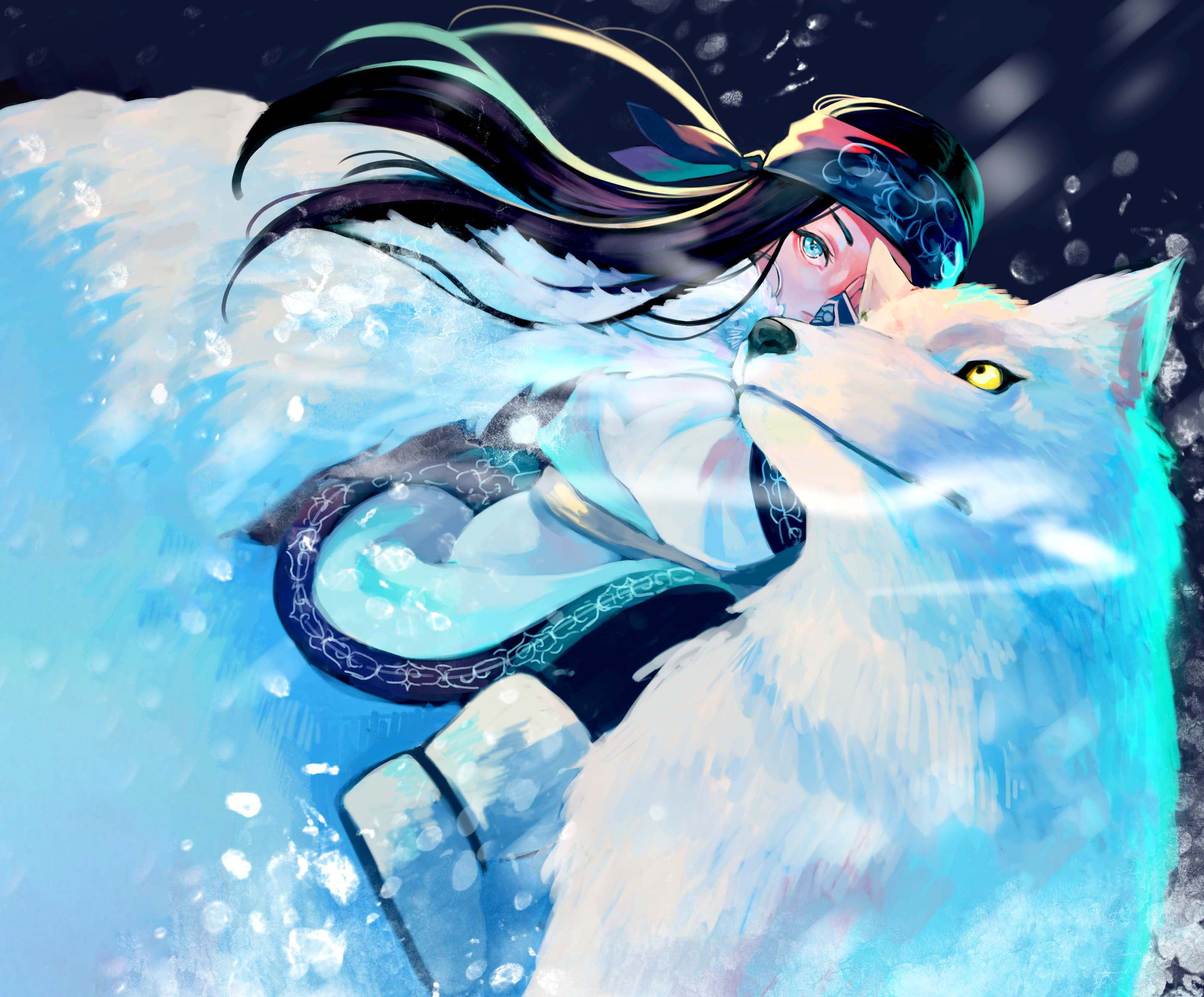 Asirpa (Golden Kamuy), Golden Kamuy, Anime, 2K, HD Wallpaper