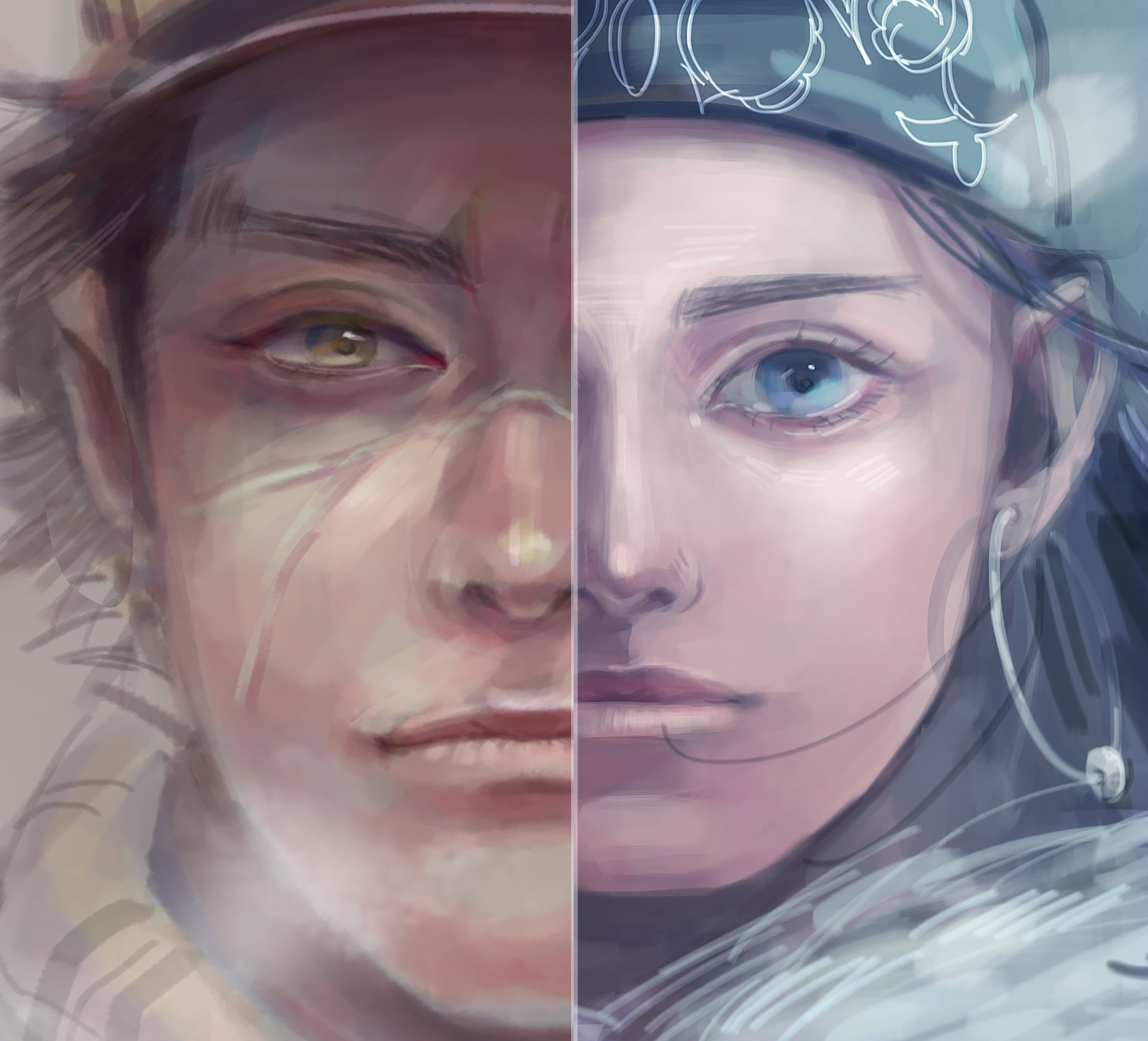 Golden Kamuy, Anime, Sugimoto Saichi, Asirpa (Golden Kamuy), 1080P, HD Wallpaper