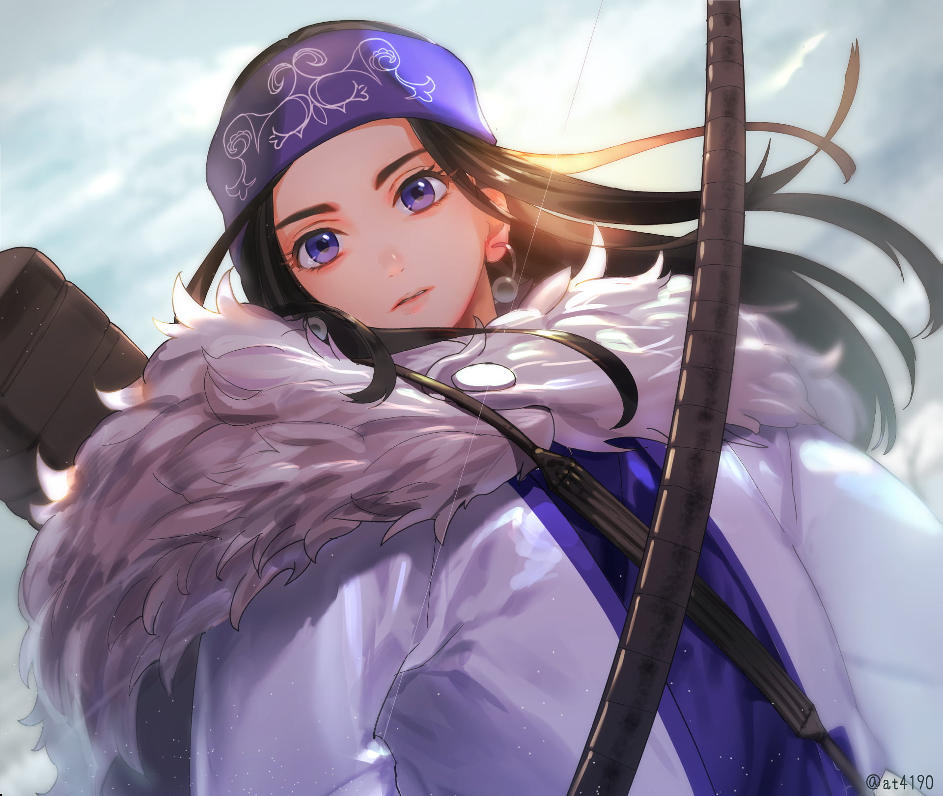 Golden Kamuy, Anime, Asirpa (Golden Kamuy), 1080P, HD Wallpaper