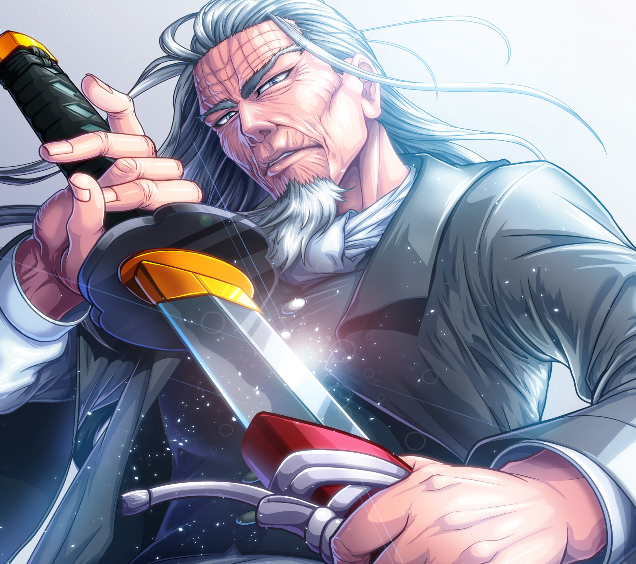 Golden Kamuy, Hijikata Toshizô (Golden Kamuy), 1080P, Anime, HD Wallpaper