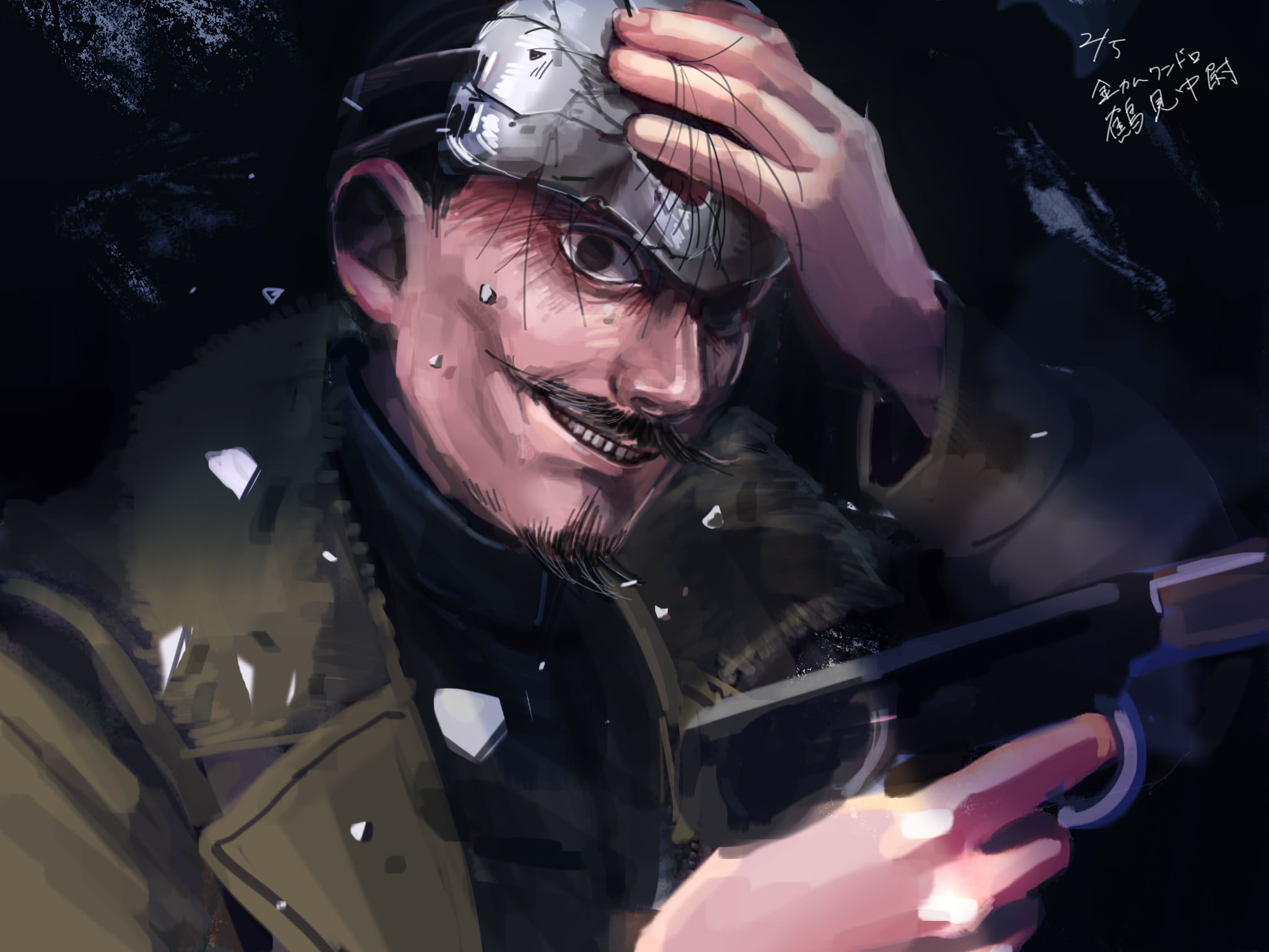 Golden Kamuy, 1080P, Tokushirou Tsurumi, Anime, HD Wallpaper
