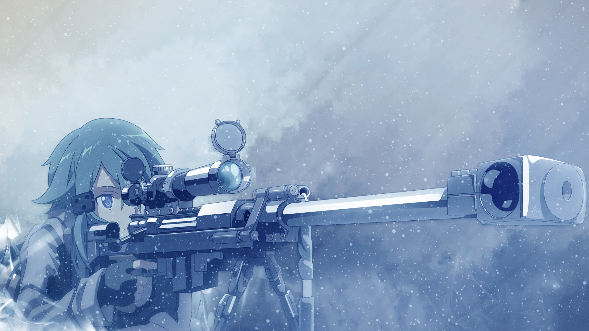 Sinon (Sword Art Online), Sword Art Online, 1080P, HD Wallpaper