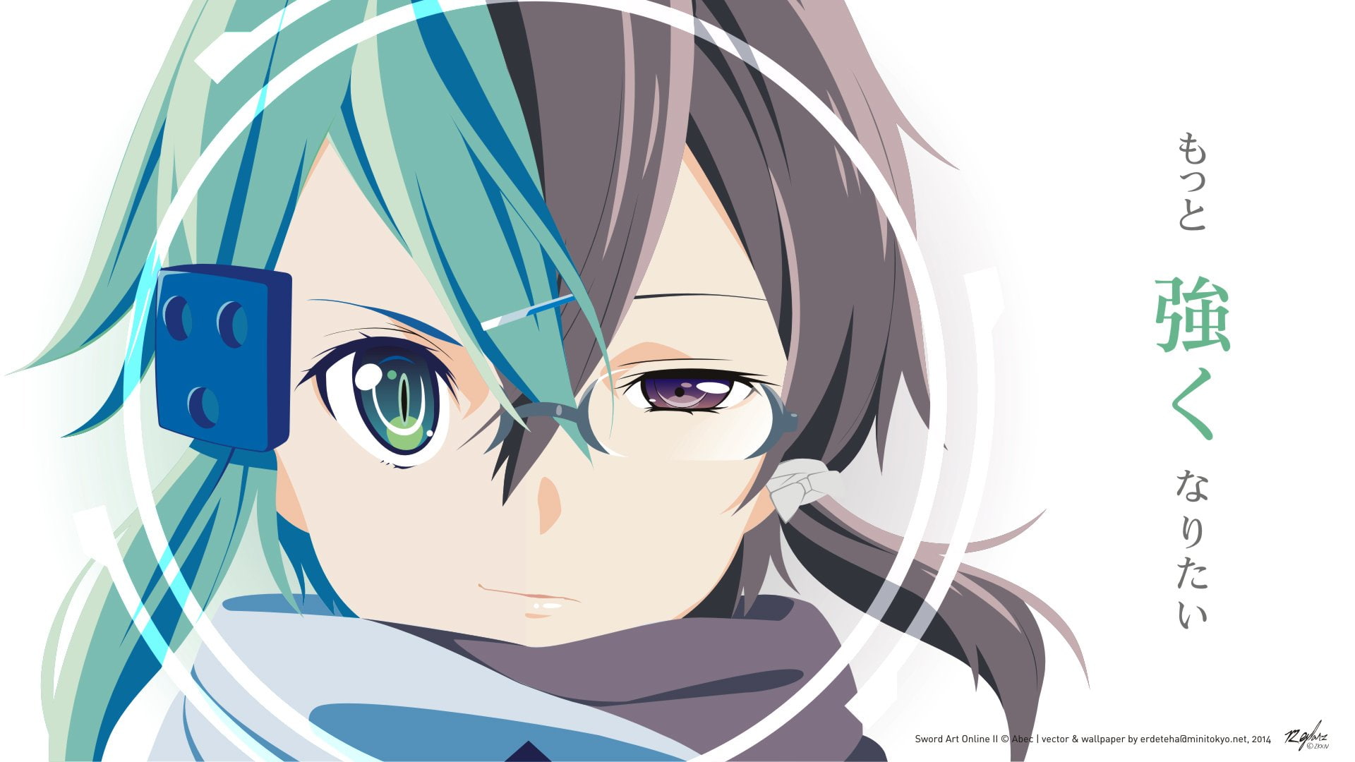 people, glasses, beauty, sunglasses, portrait, adult, Sword Art Online, Sword Art Online II, 1080P, human face, women, human body part, body part, Sinon (Sword Art Online), HD Wallpaper