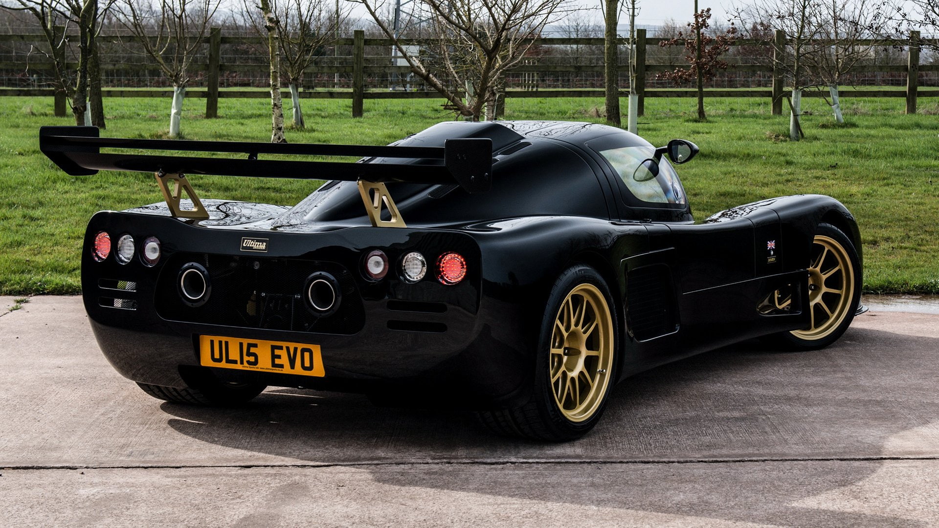 Ultima Sports, 1080P, Coupé, Ultima Evolution, Sport Car, Car, Black Car, Supercar, HD Wallpaper