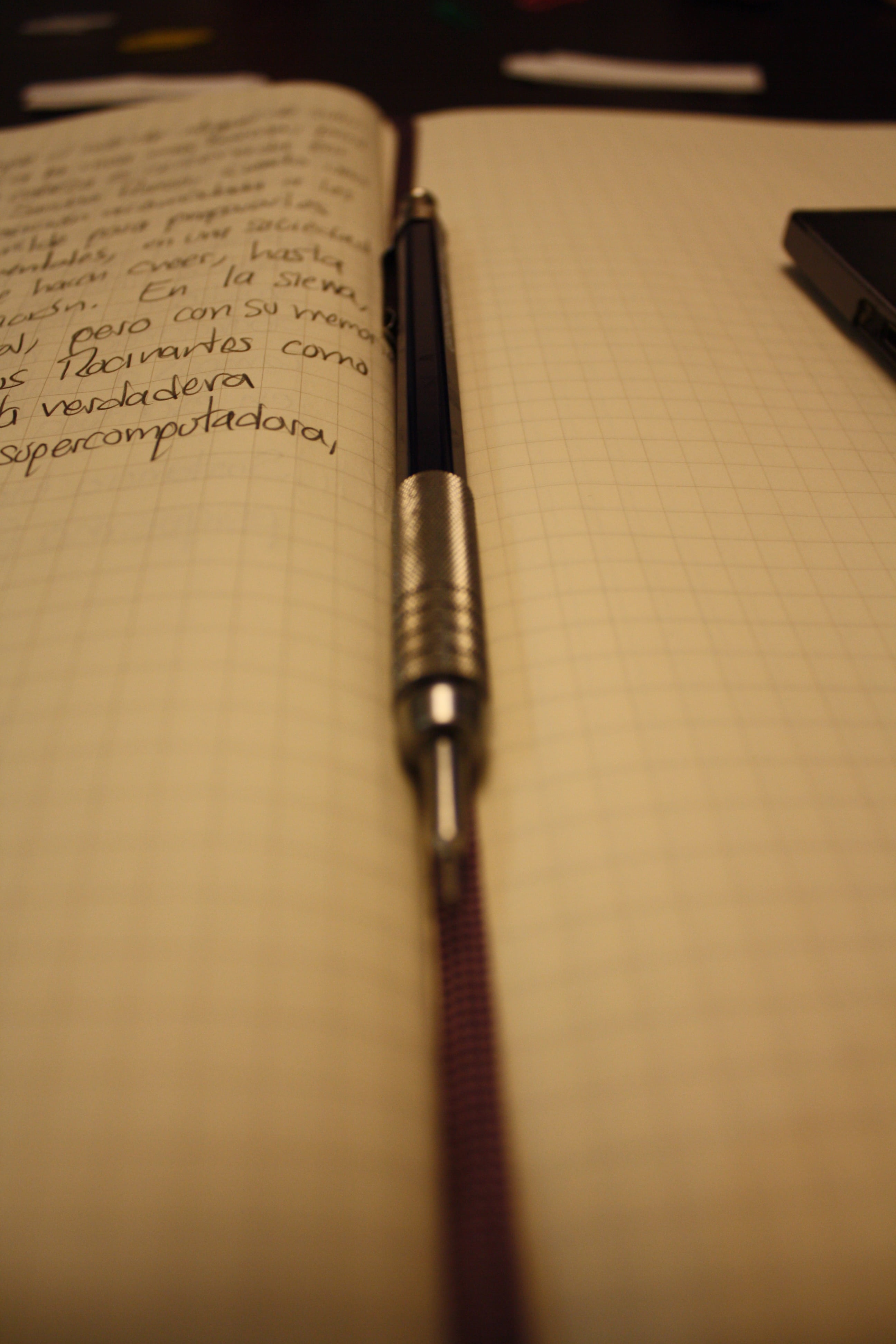 to write, spiral notebook, indoors, handwriting, leaf, pencil, pen, beige, page, underline, fountain pen, close-up, address book, two objects, metal, communication, Phone HD Wallpaper