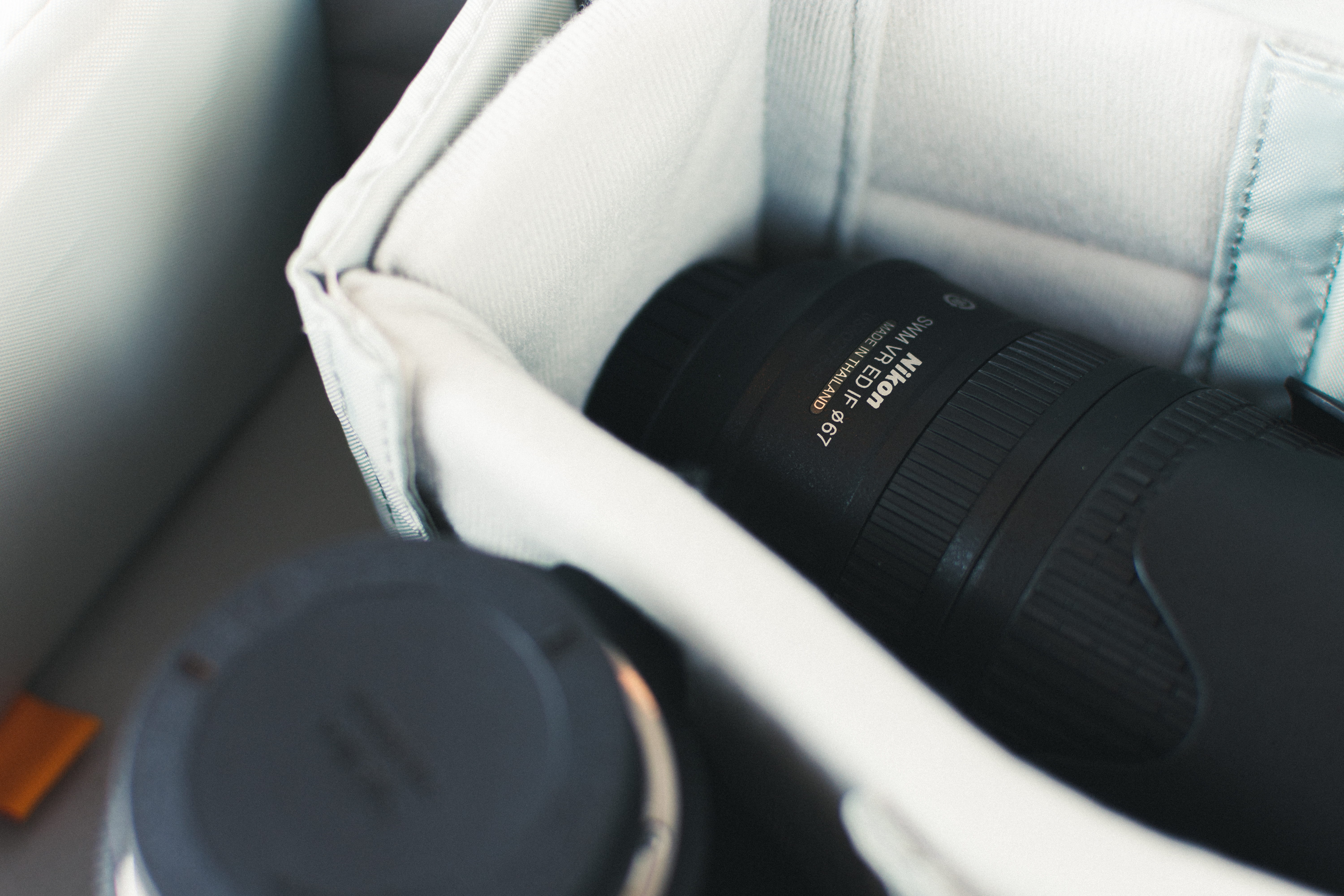 5K, high angle view, hobby, close-up, photo gear, camera, backpack, dreaming, mode of transportation, imagination, listening, d7200, box, dslr, music, HD Wallpaper