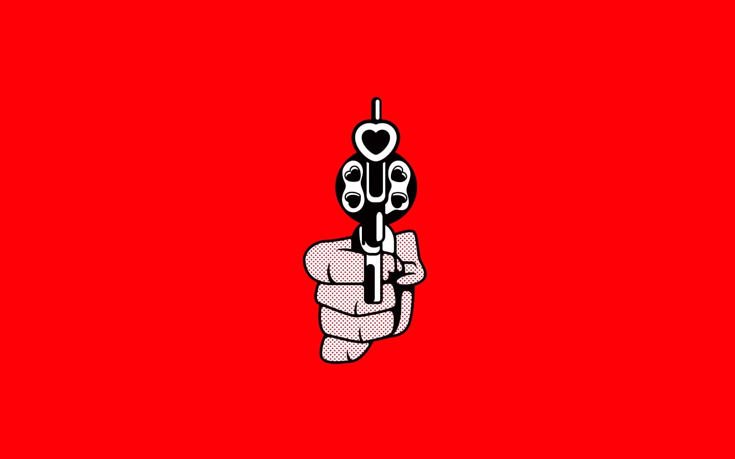 colored background, pointed, animal, creativity, 720P, positive emotion, holiday, symbol, representation, gun, communication, consumerism, close-up, HD Wallpaper