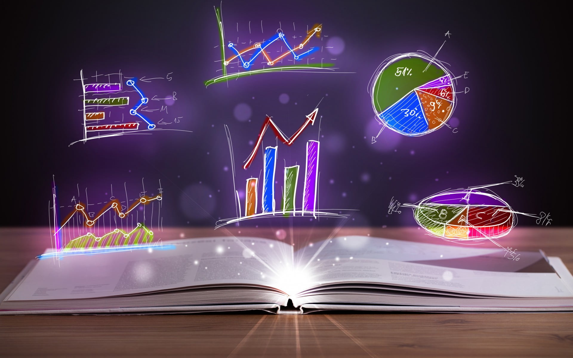 lighting equipment, computer, diagrams, Art And Creative, motion, wireless technology, purple, space, data, glowing, night, communication, art and craft, HD Wallpaper
