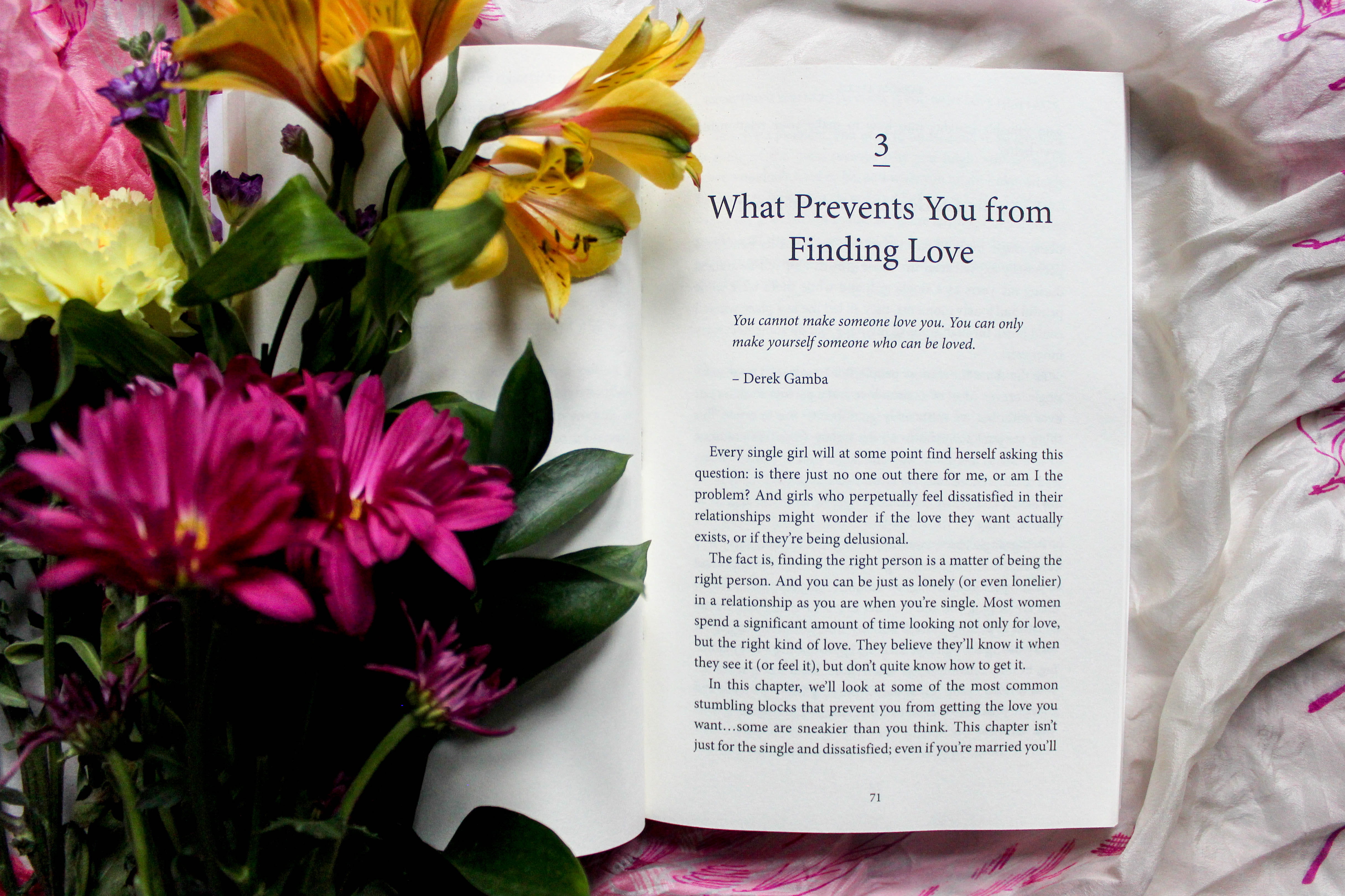 beside, book, freshness, valentines day, near, plant, petaled, communication, white, flower arrangement, publication, petal, indoors, pink, flowers, wedding, HD Wallpaper