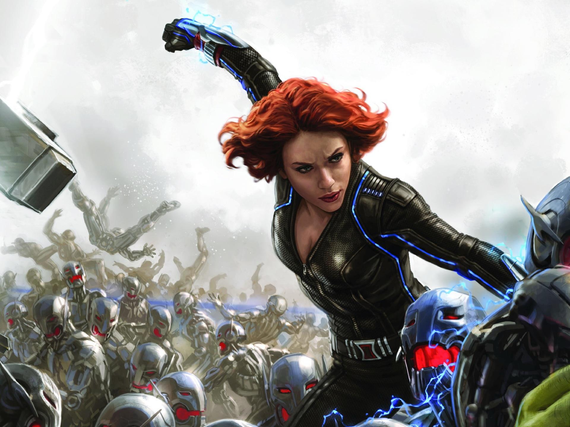 the avengers age of ultron, age, the avengers, ultron, hd, 1080P, scarlett, avengers, 1920x1440, movie, johansson, scarlett johansson, age of ultron, HD Wallpaper
