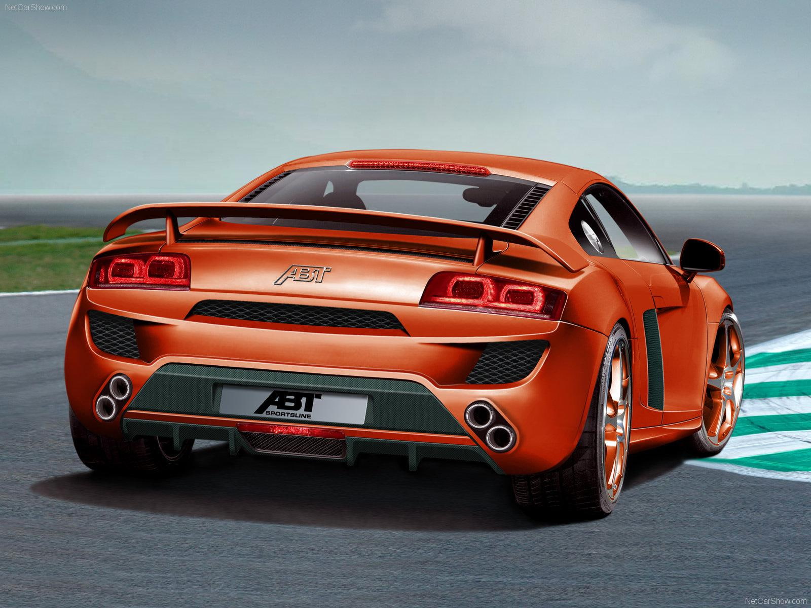 720P, sports, 2008, cars, orange, r, car, abt, audi, HD Wallpaper