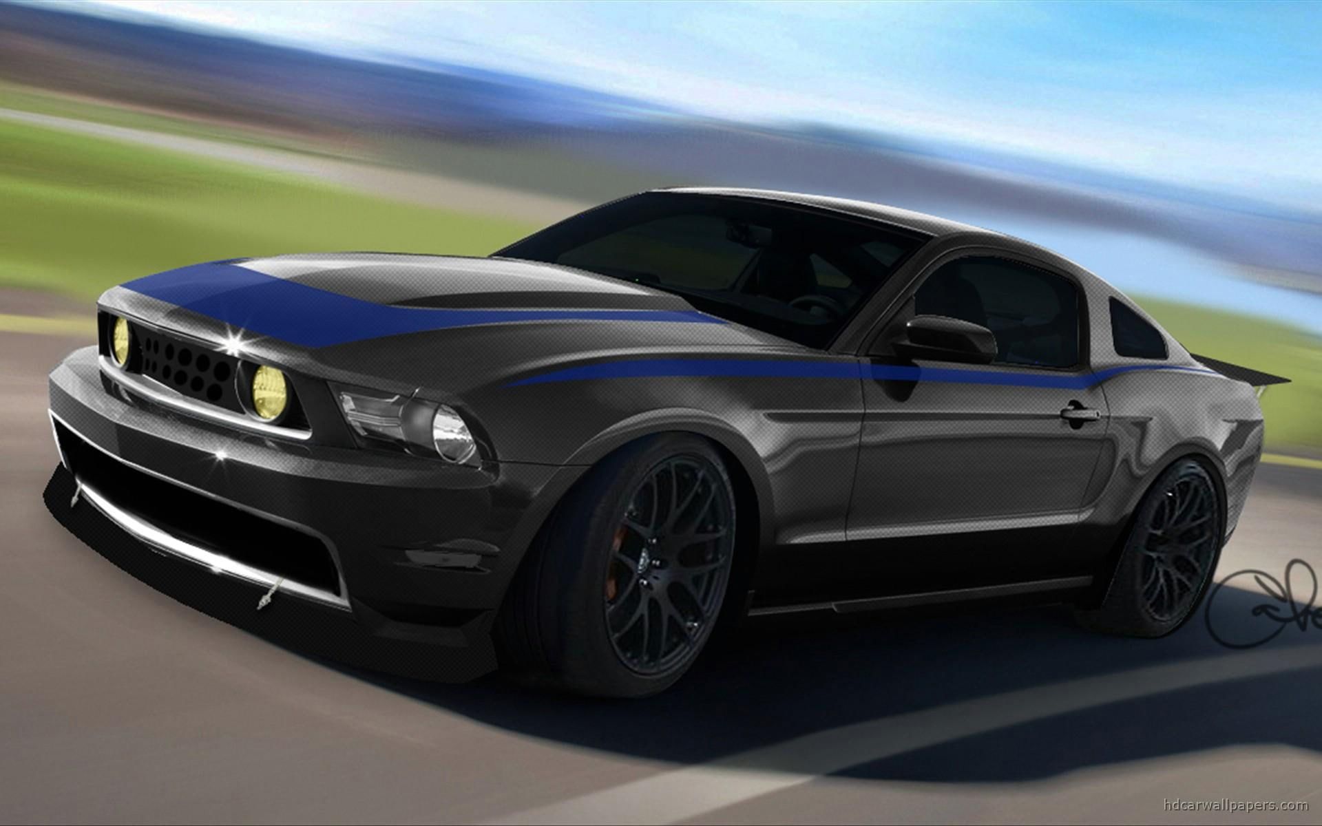 mustang, 2010, sema, ford, 2009, 1080P, HD Wallpaper